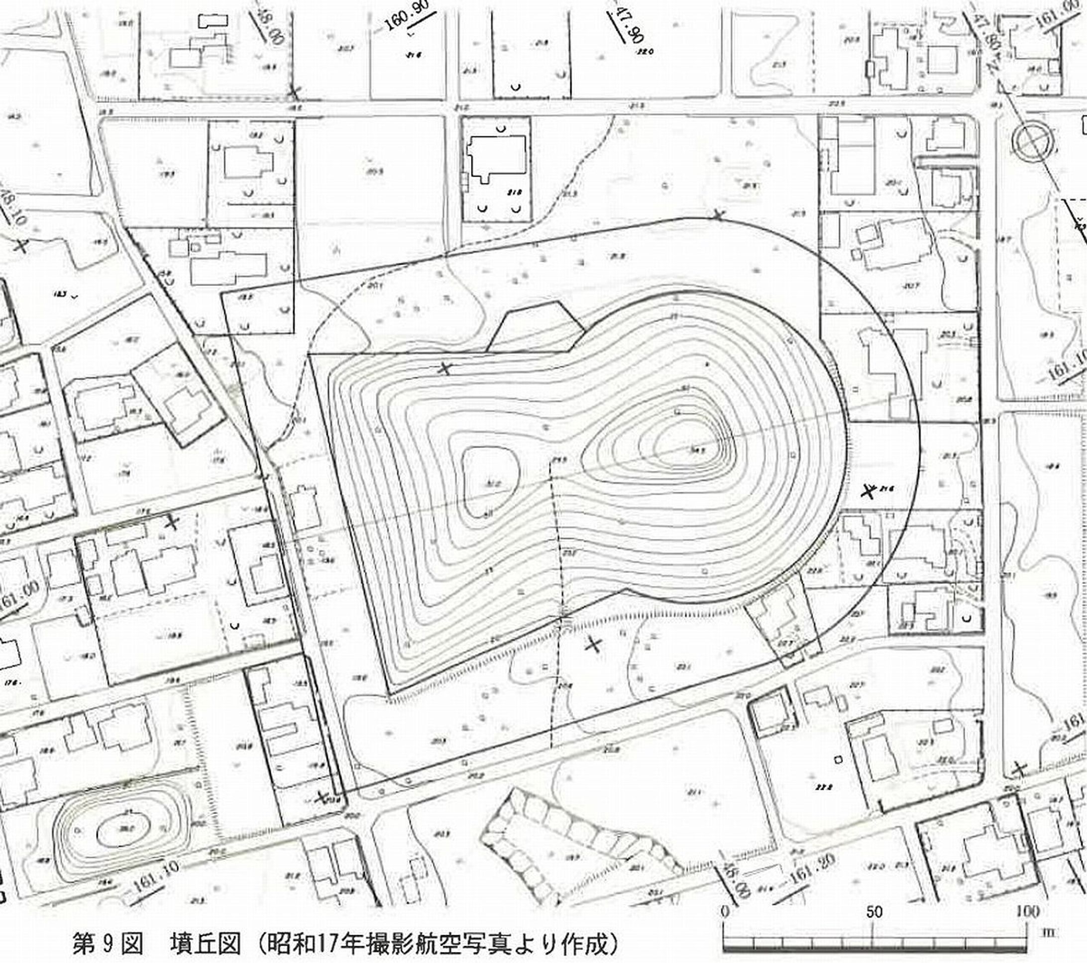 住宅地の真ん中に“不自然なカーブ”が…その正体とは？ 古い航空写真からたどる歴史の名残-1