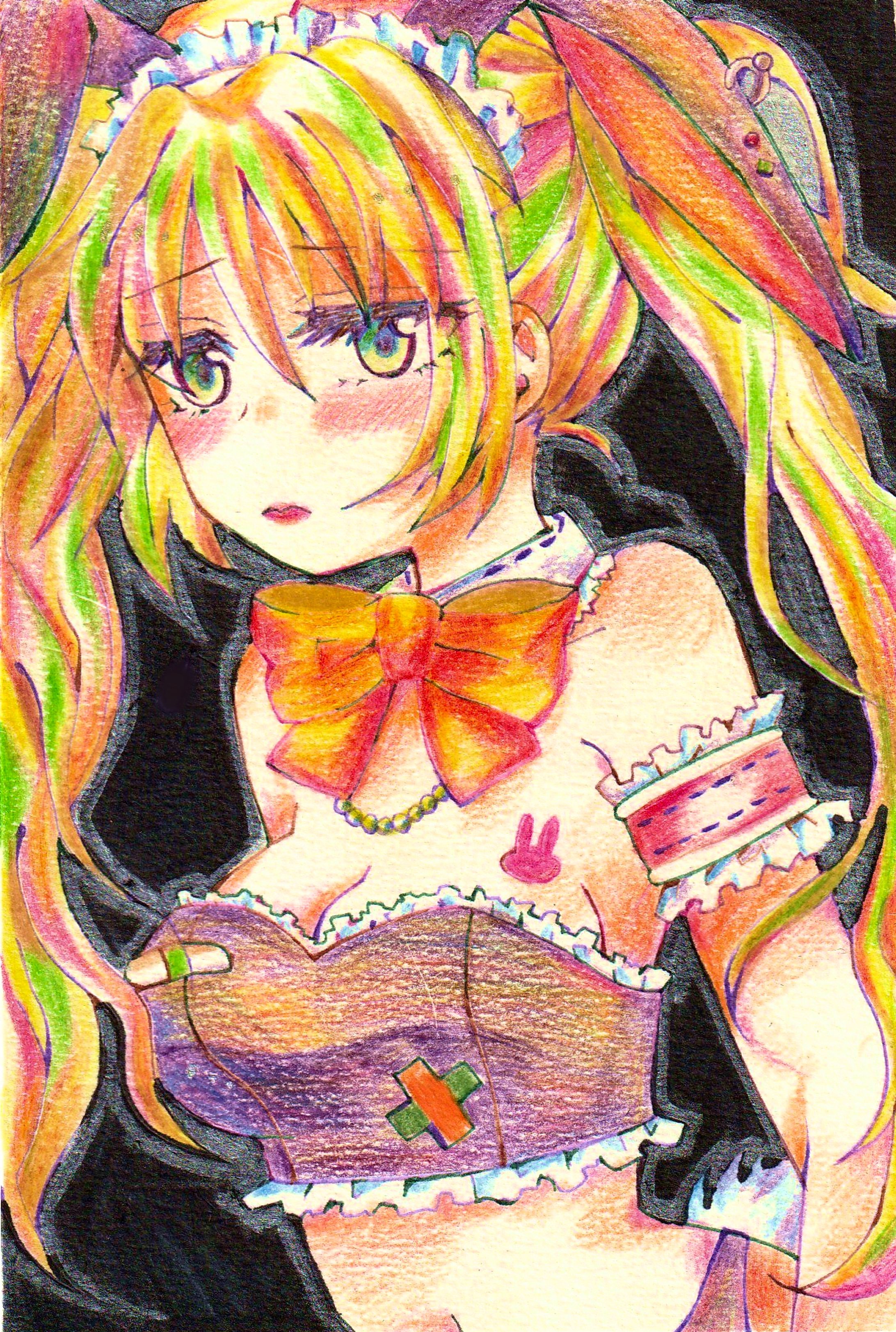色鉛筆画-1