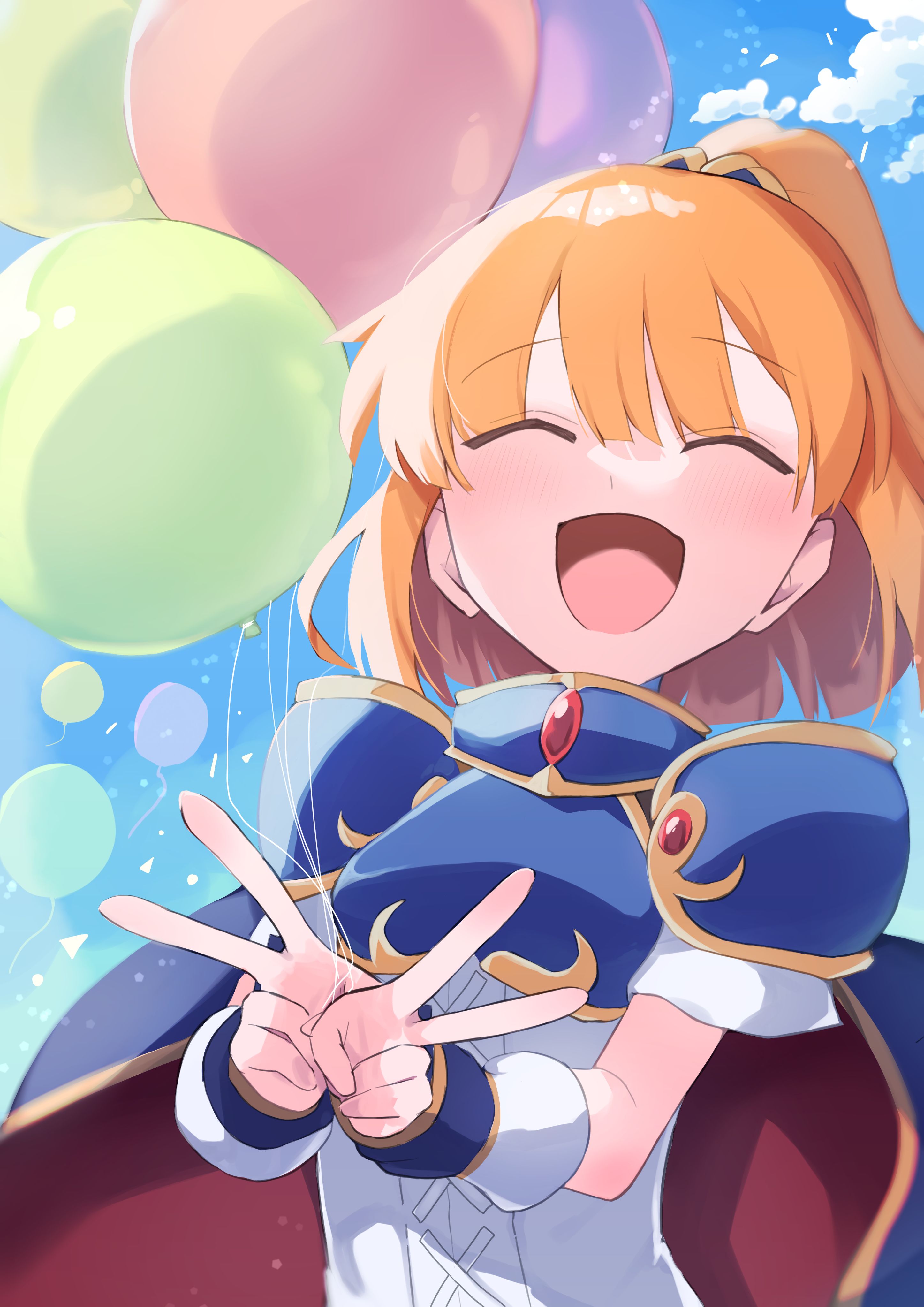 冒険の魔導士アルル（ファンアート）