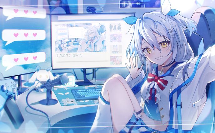 新規事業、創作イラスト