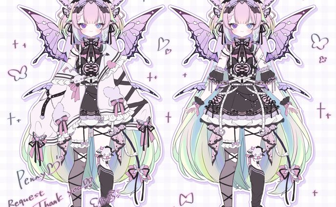 Penny様 衣装デザイン(skeb)