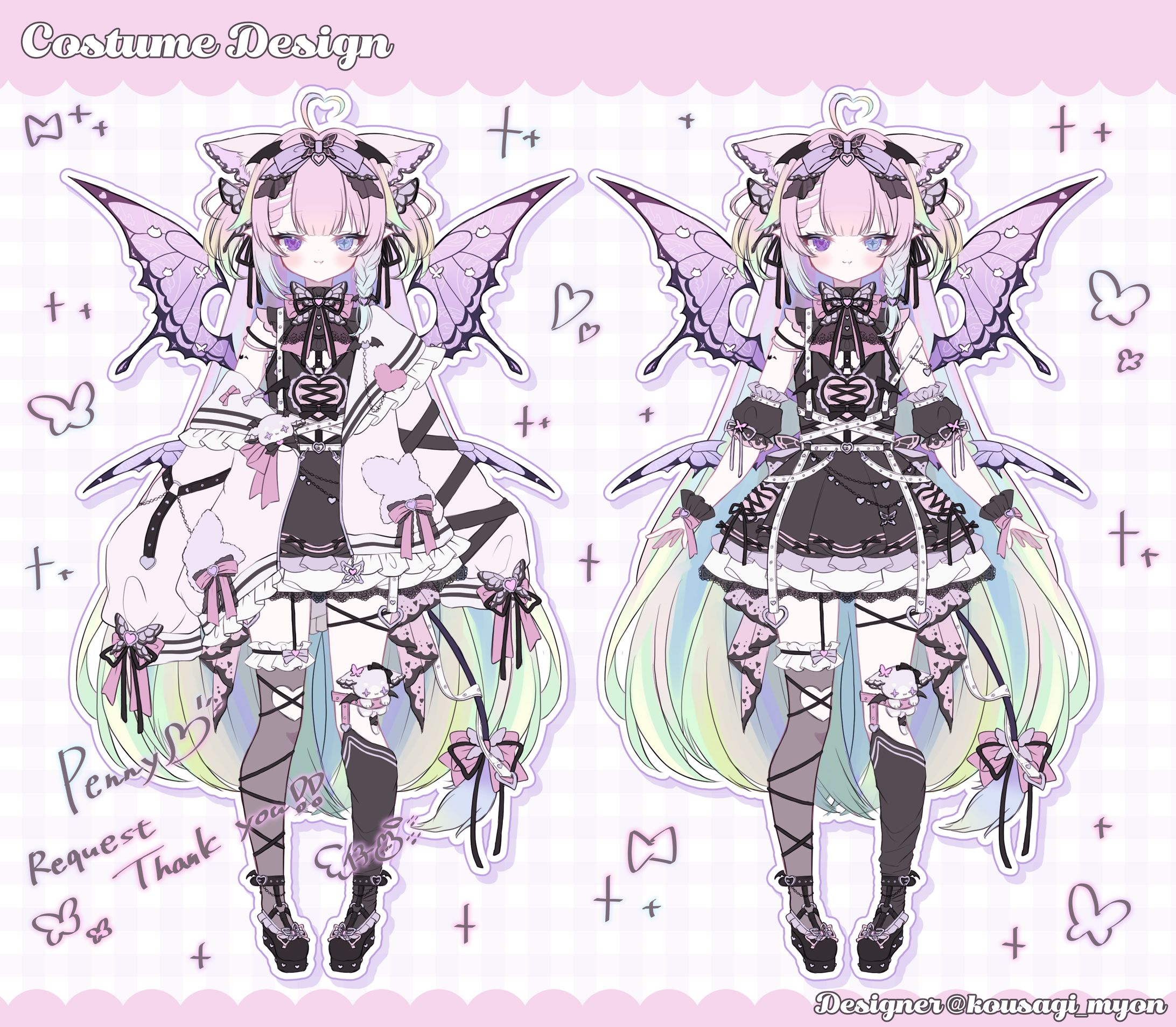 Penny様 衣装デザイン(skeb)-1