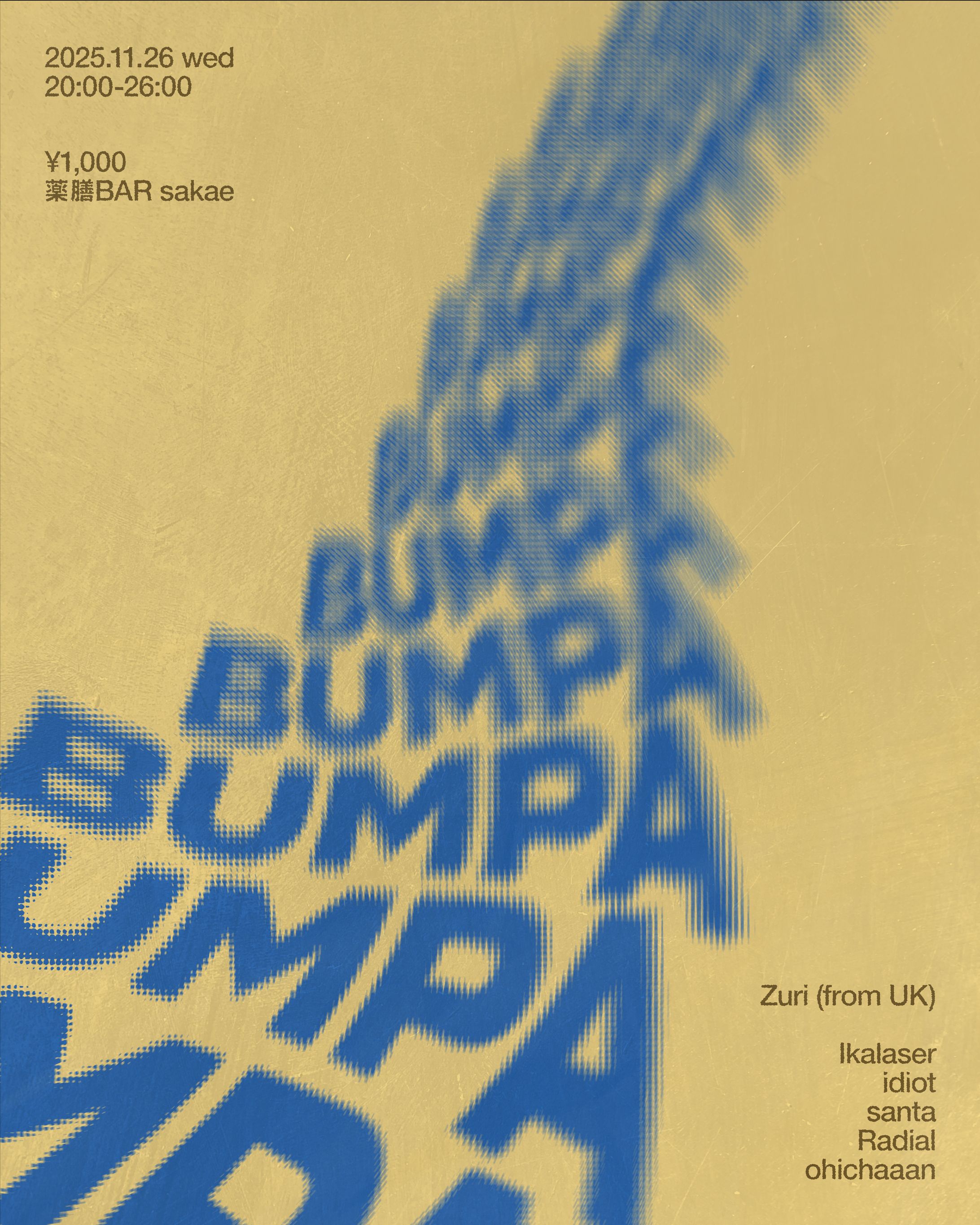 フライヤー制作 "BUMPA"-1