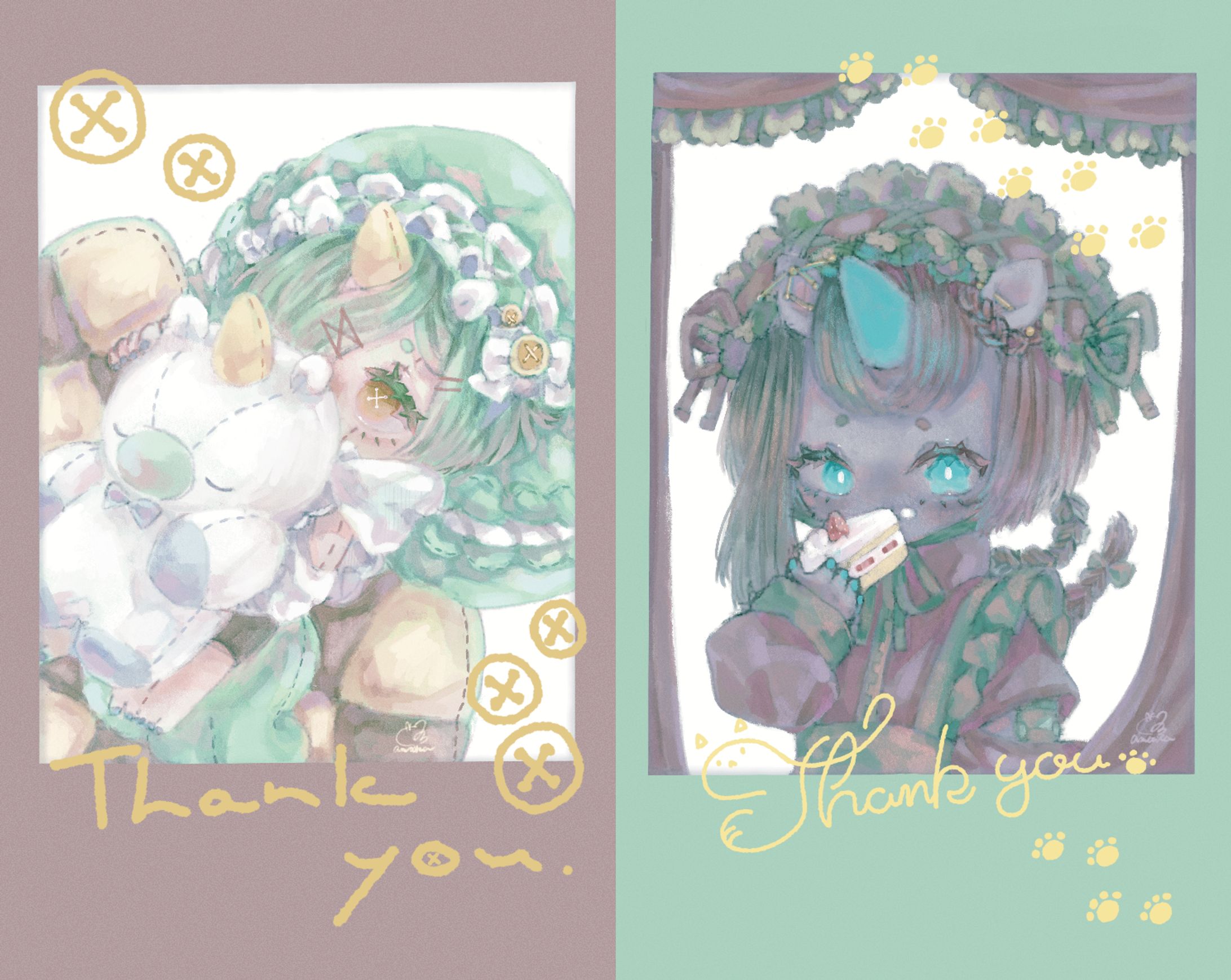 Thank you card デザイン-1