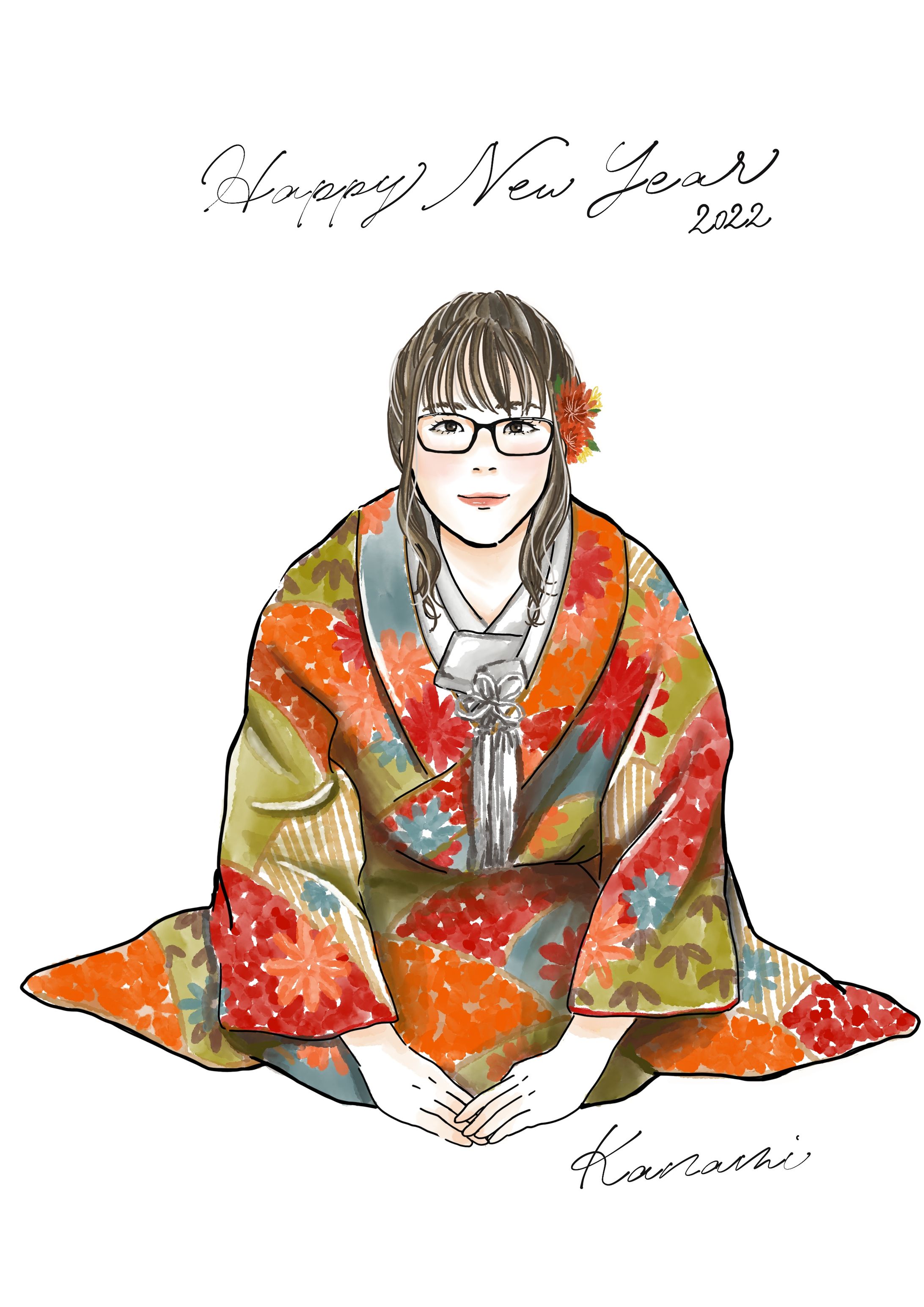 ＜オーダー＞似顔絵イラスト-1