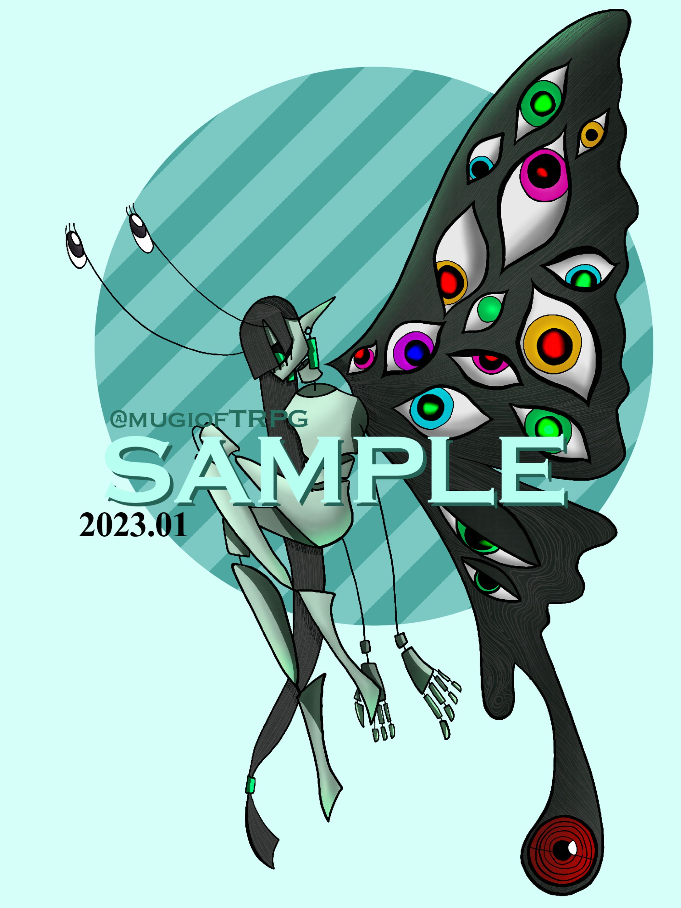 2023.01　単眼多眼の妖怪-1