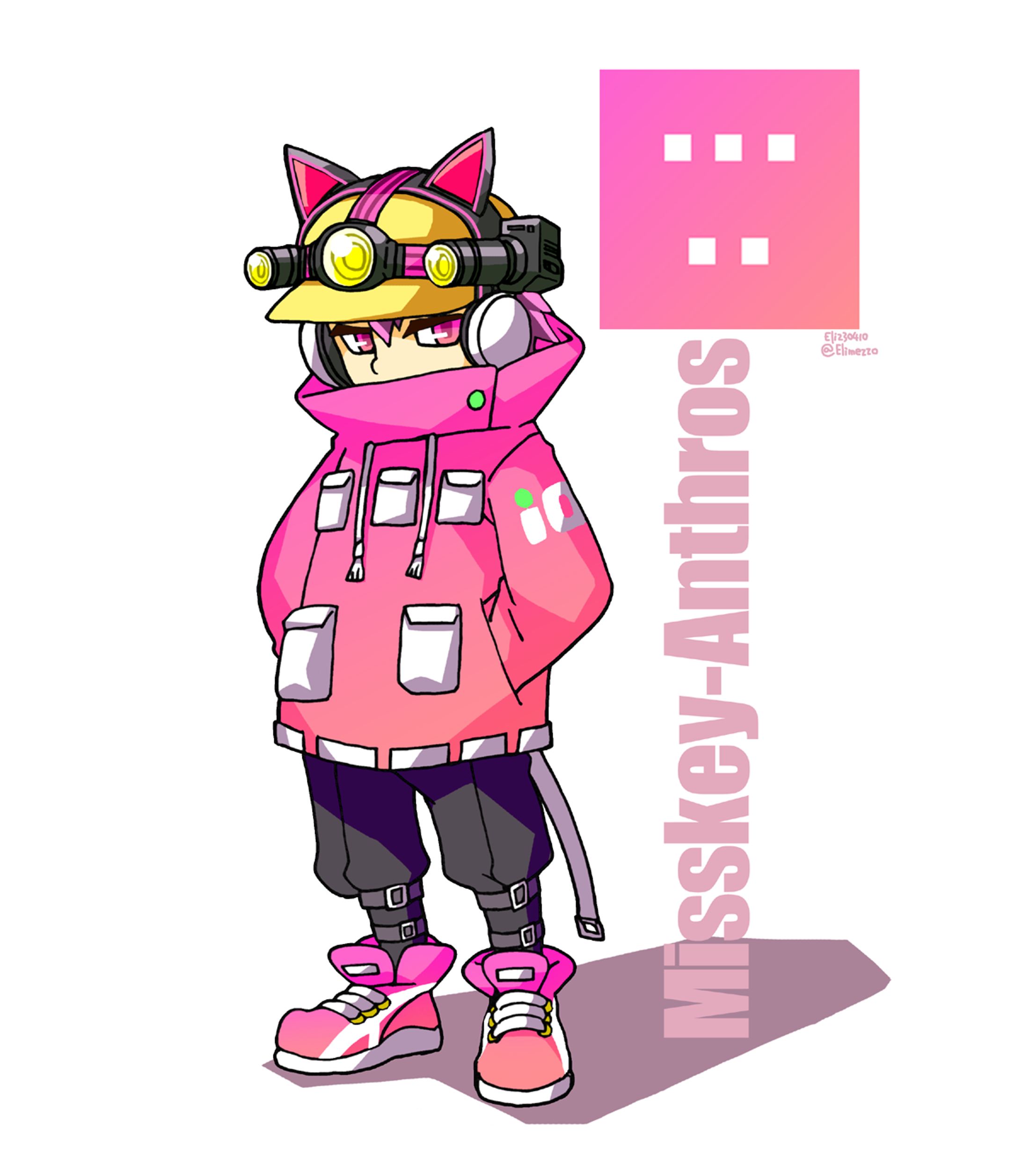 Misskeyアイコン擬人化-1