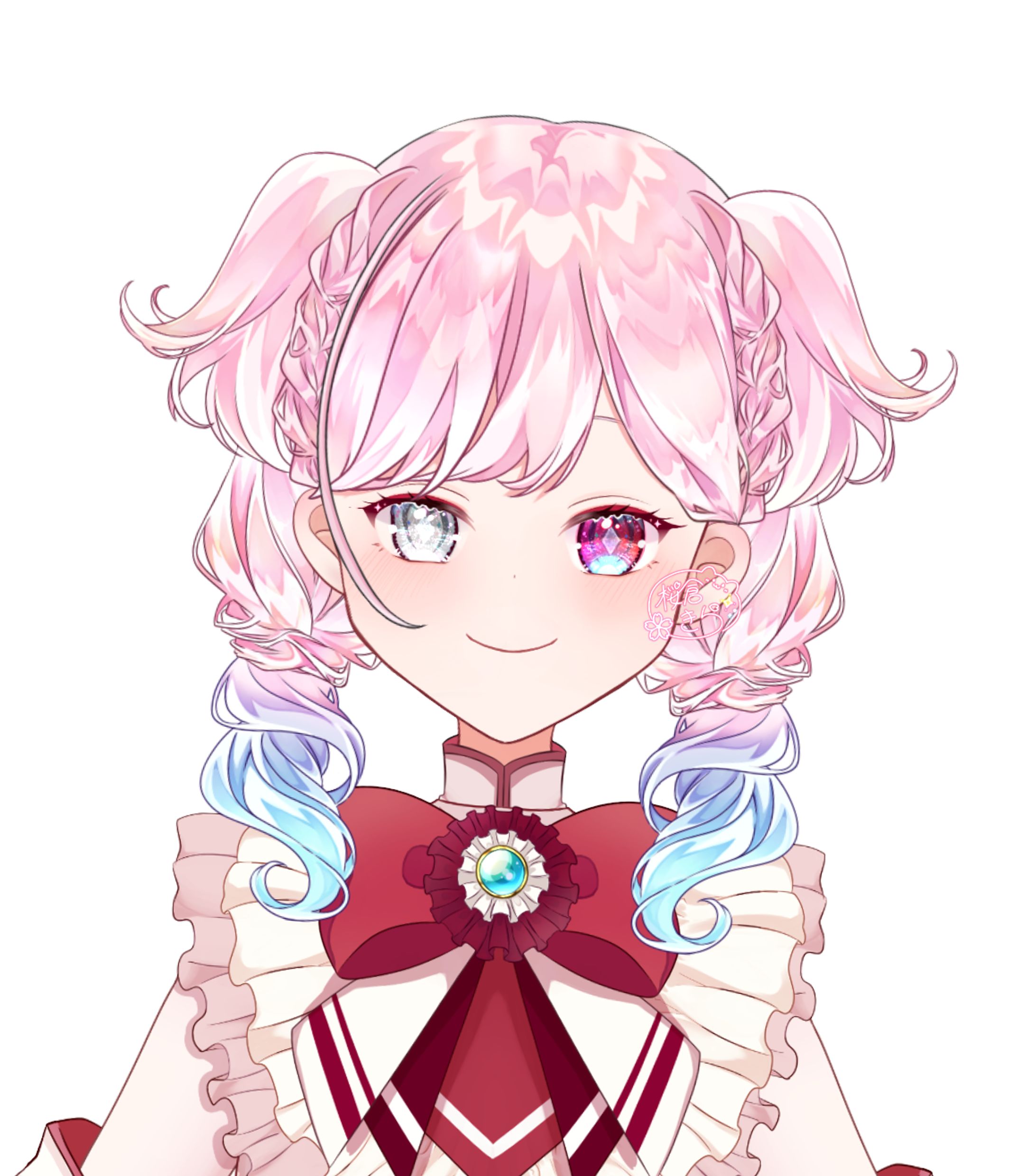 吉良桜火 ヘアチェンジ用Live2D-1