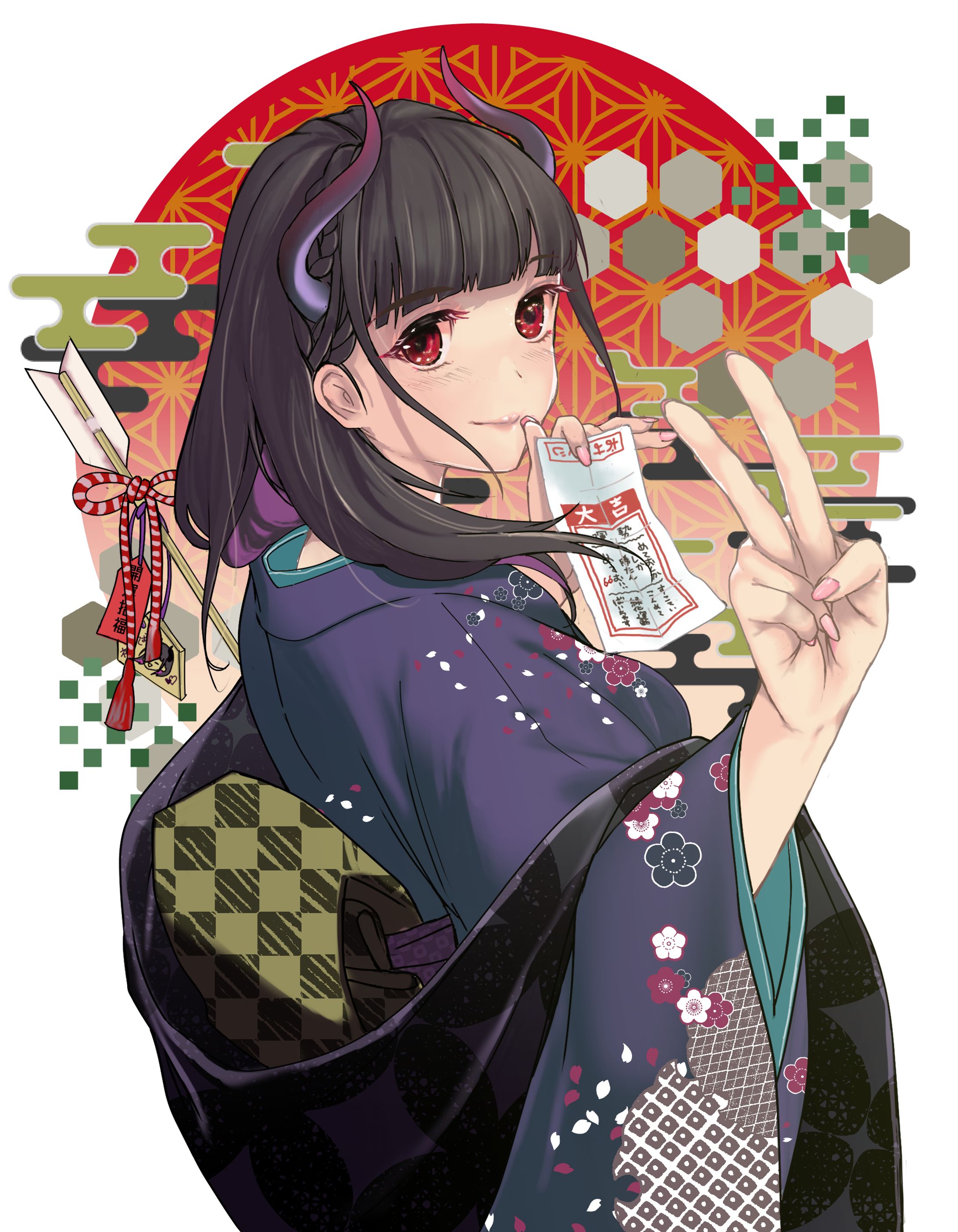 【Fan Art】あけおめてお-1