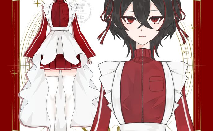 【お仕事】狐神様 ジャージメイド