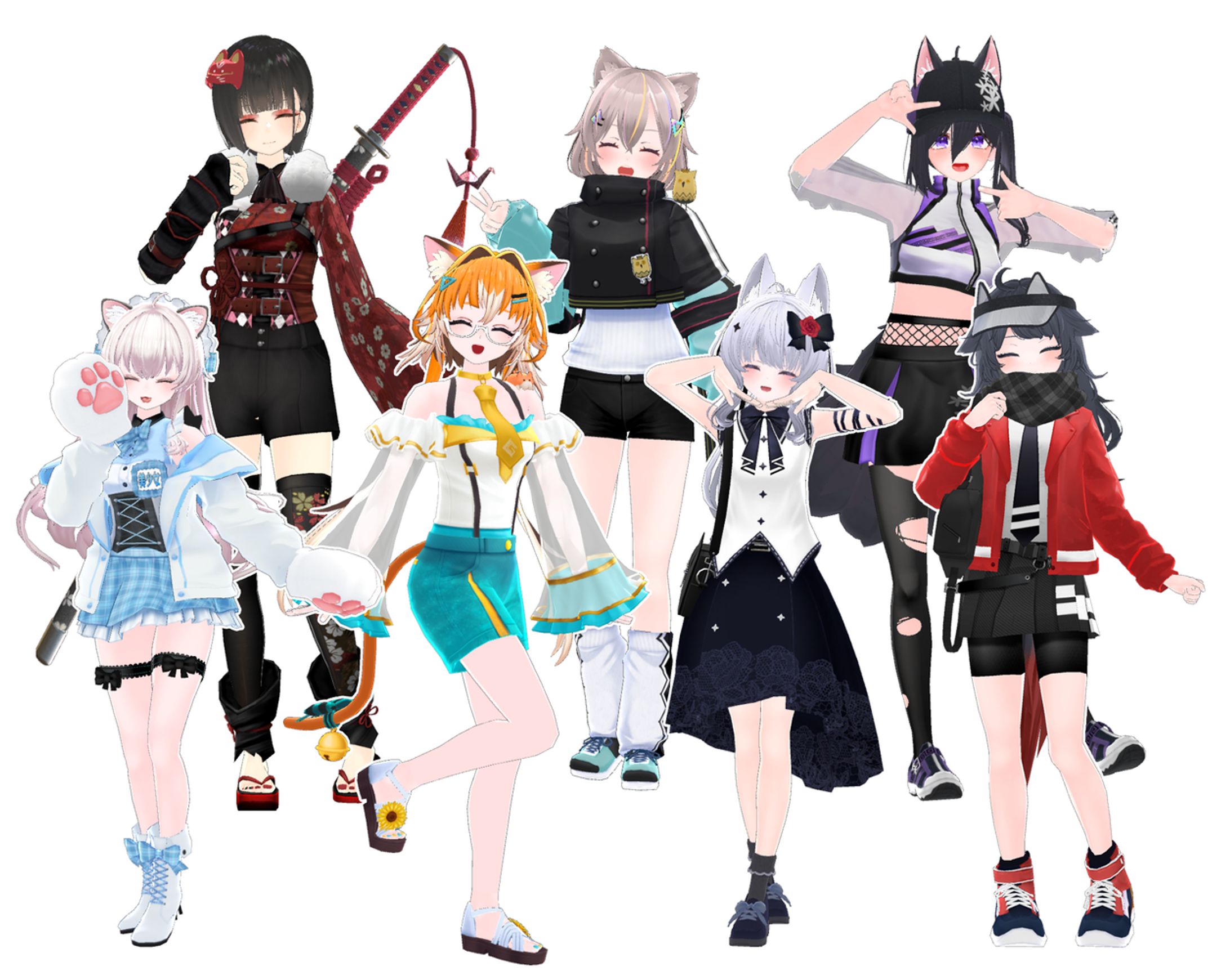 株式会社HIKKY　コラボクリエイター企画のオリジナル衣装デザイン-1