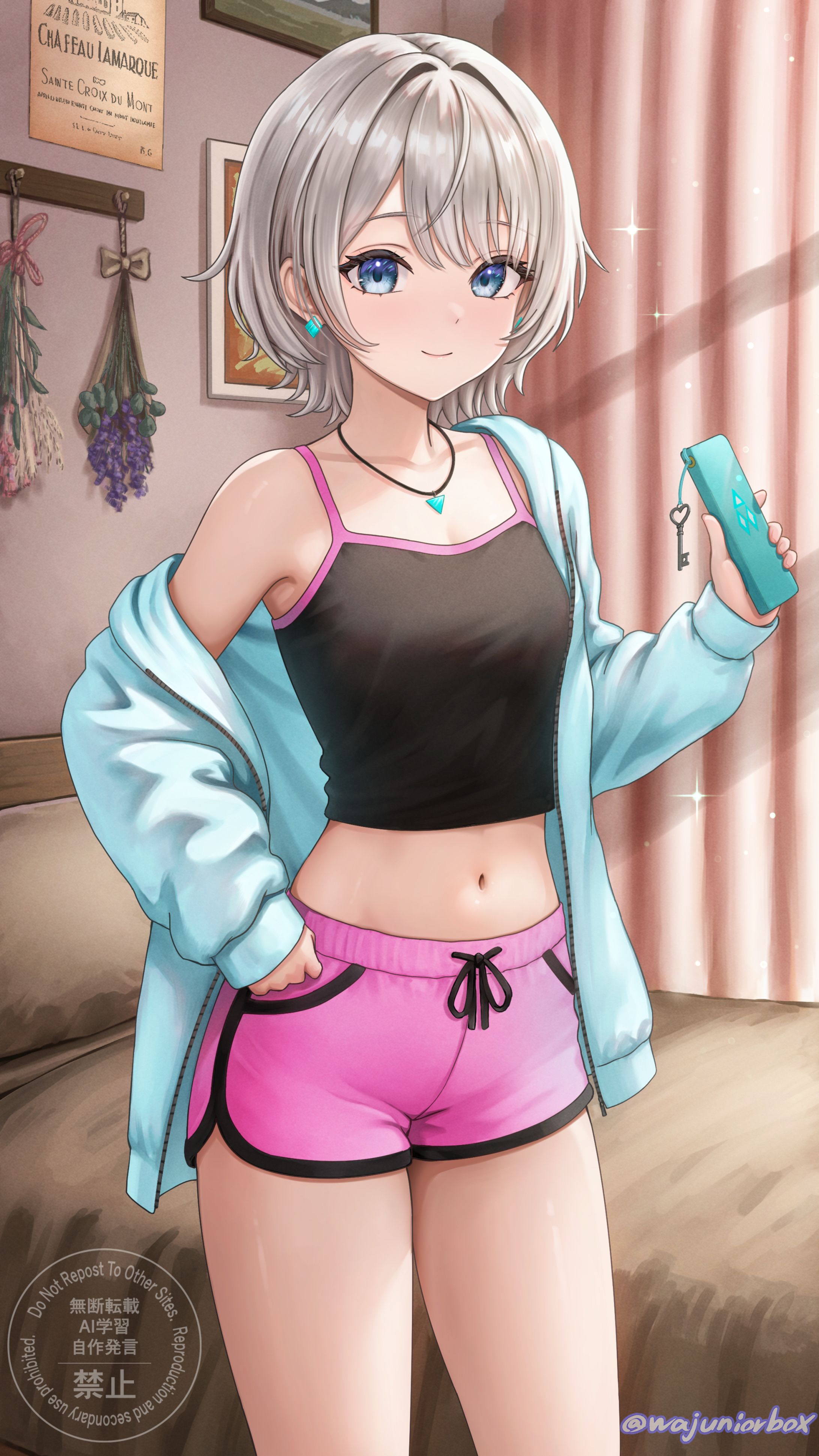 「ちょっとコンビニに。」（個人様ご依頼絵）-1