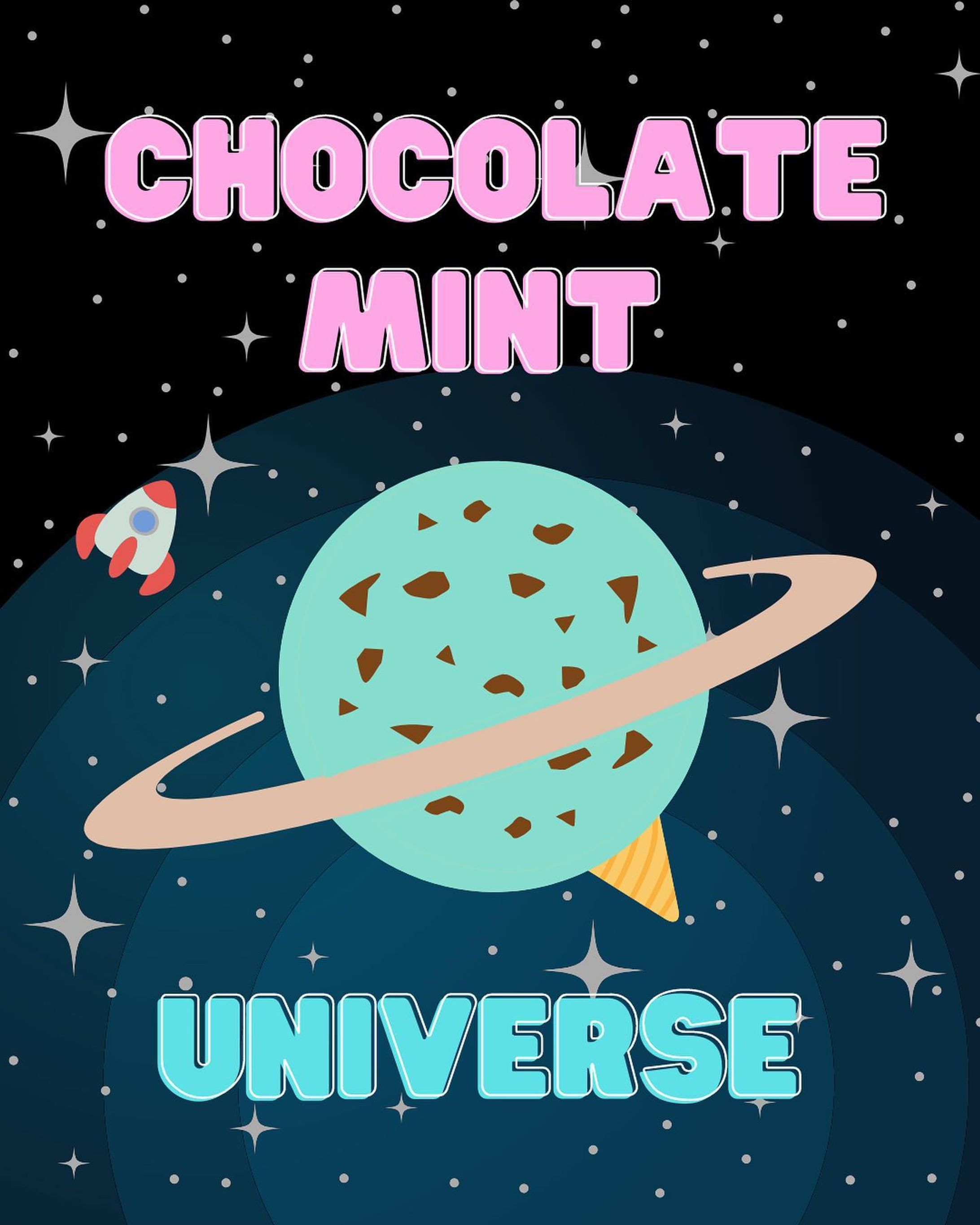 今日は🍫🍃
チョコミントの日🤗
＃チョコミント
#ちょこみん党 
＃canva-1