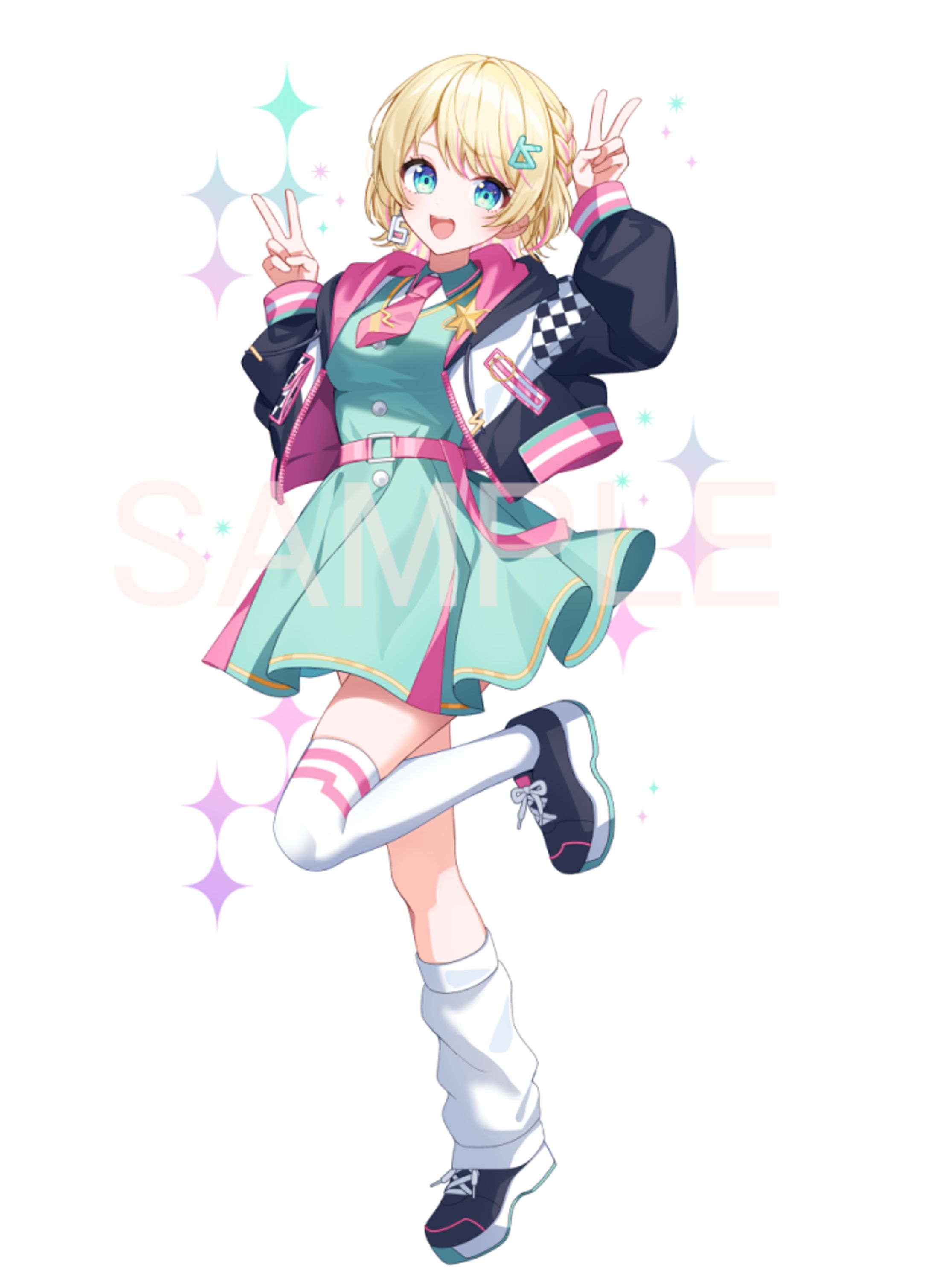 Vsinger「一色イズ」様キャラクターデザイン-1