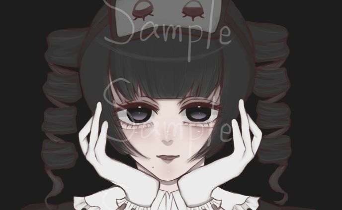 ひゅぷイラスト