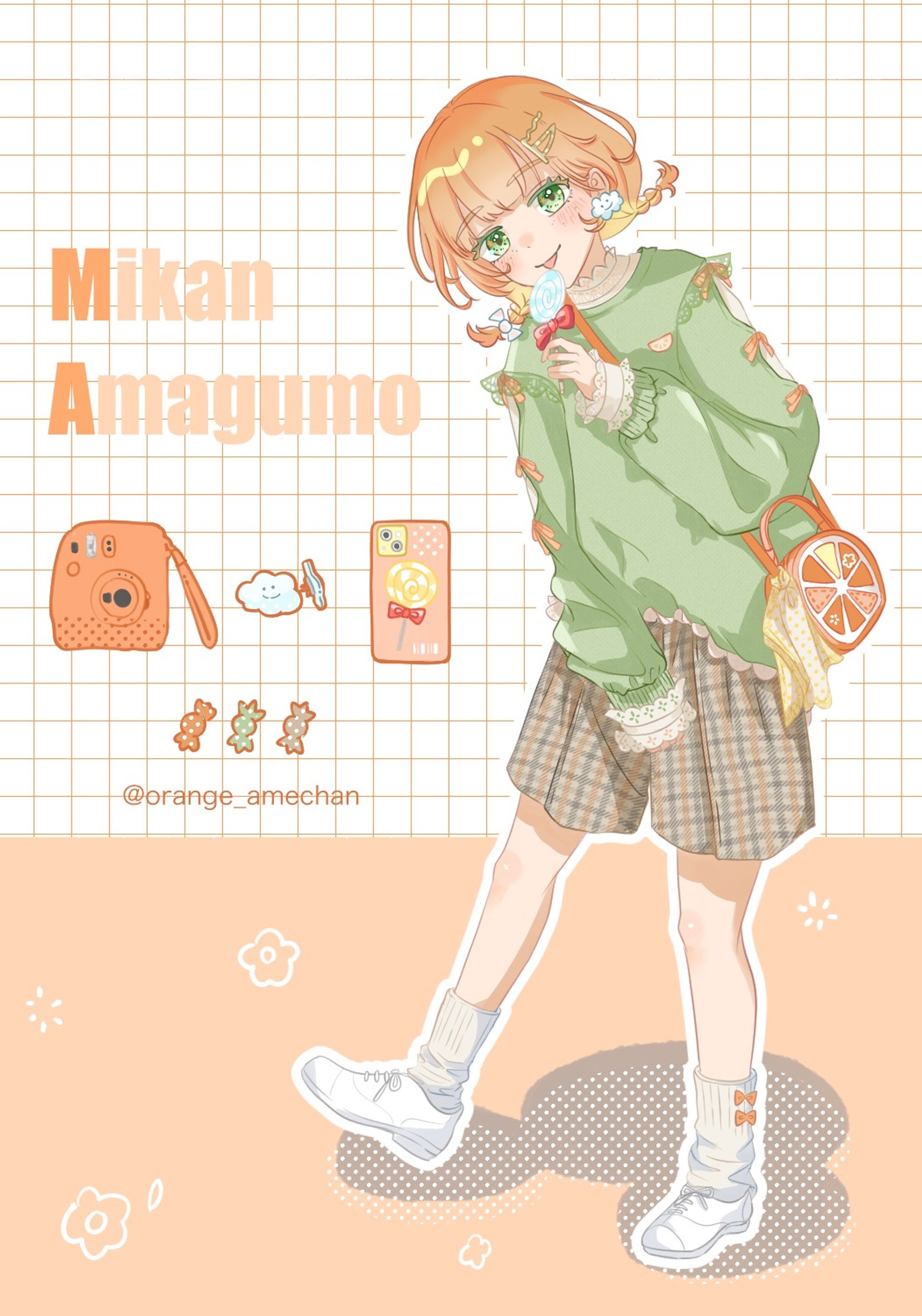 オリジナルキャラクター 全身-1