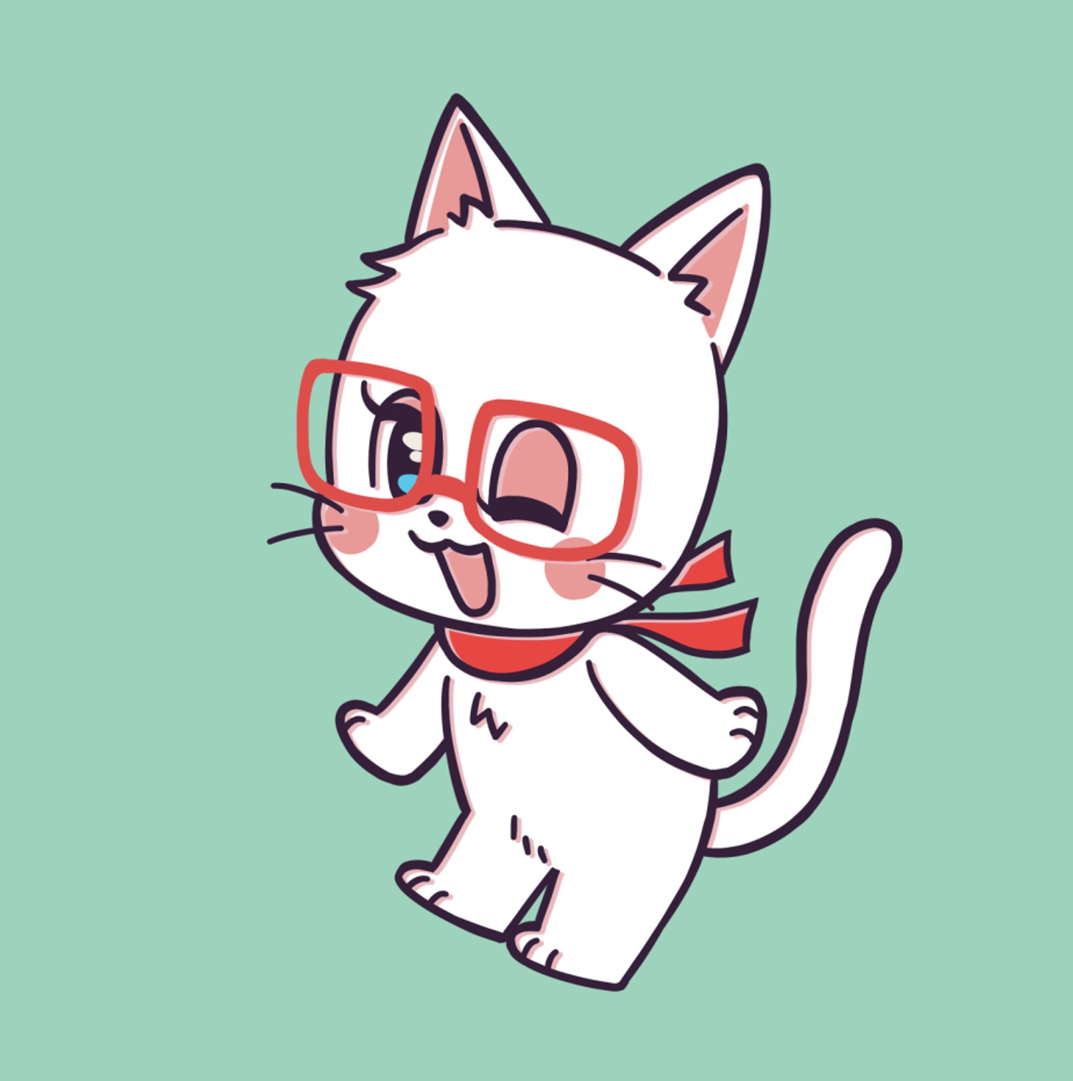 白井にゃも様　グッズ用イラスト制作-1
