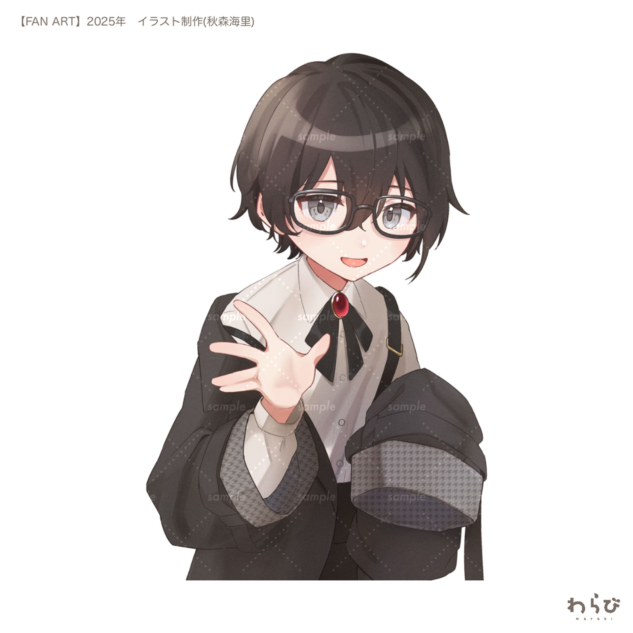 ファンアート　秋森海里-1