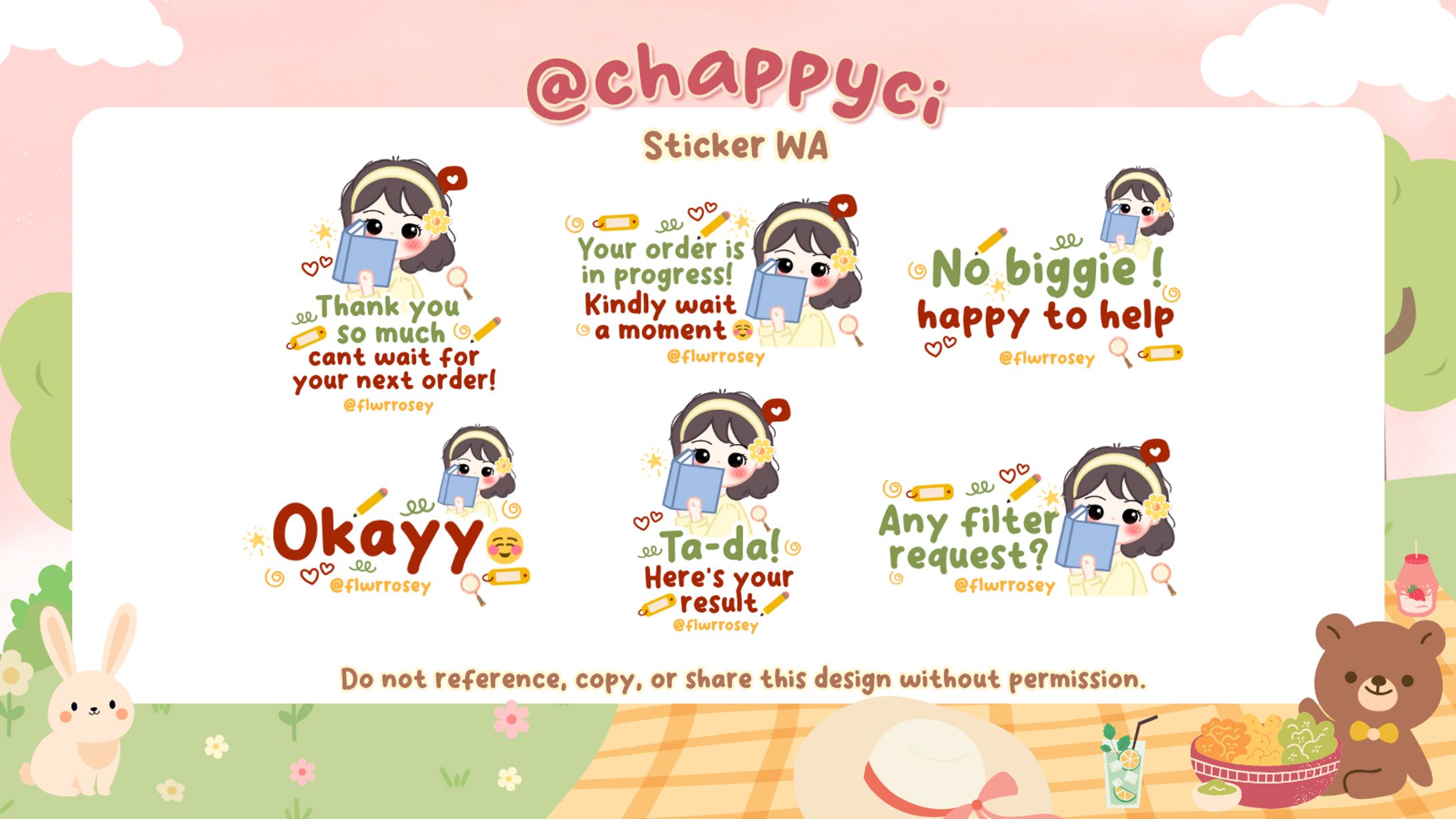 (Ver.1) Sticker Whatsapp Chibi-1