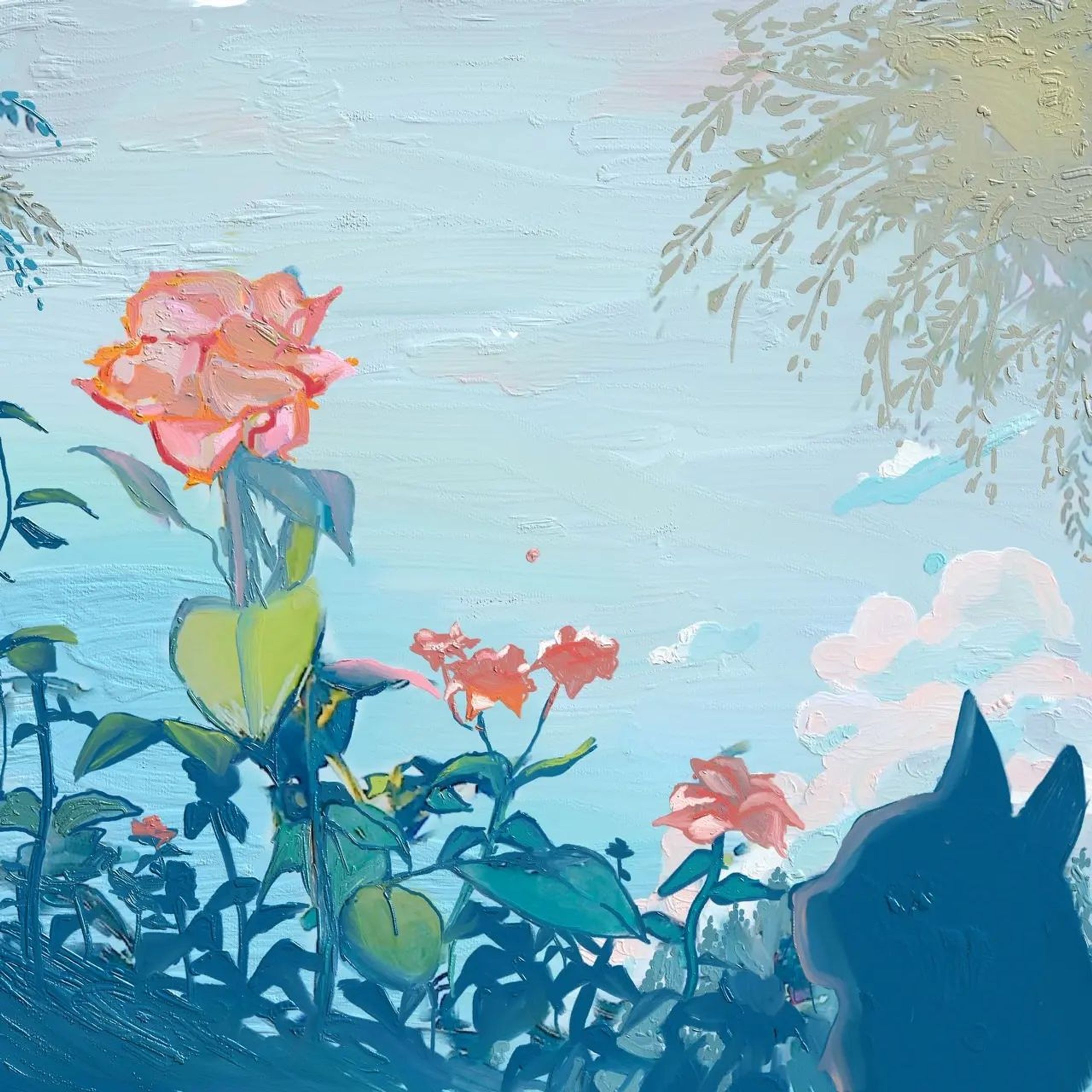 🌹

#illustration
#artstagram
#アート 
#art
#artwork
#painting
#그림
#いらすとぐらむ
#イラスト好きと繋がりたい
#followforfollowback
#likeforlikes
#instagood
#丁寧な暮らし
#rose
#バラ
#庭園
#green
#garden
#fleeting
#cat
#水色
#landscape
#landscapepainting
#風景画
#風景
#japan
#풍경
#自然
#nature
#pastel-1