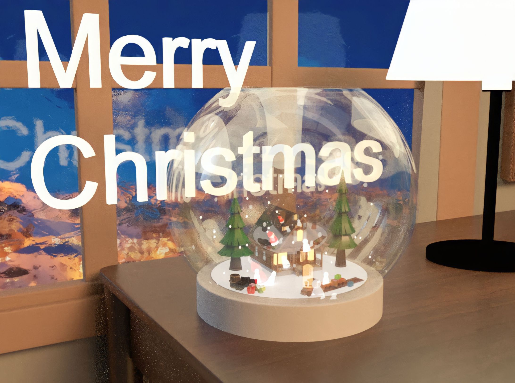 クリスマスポストカード-1