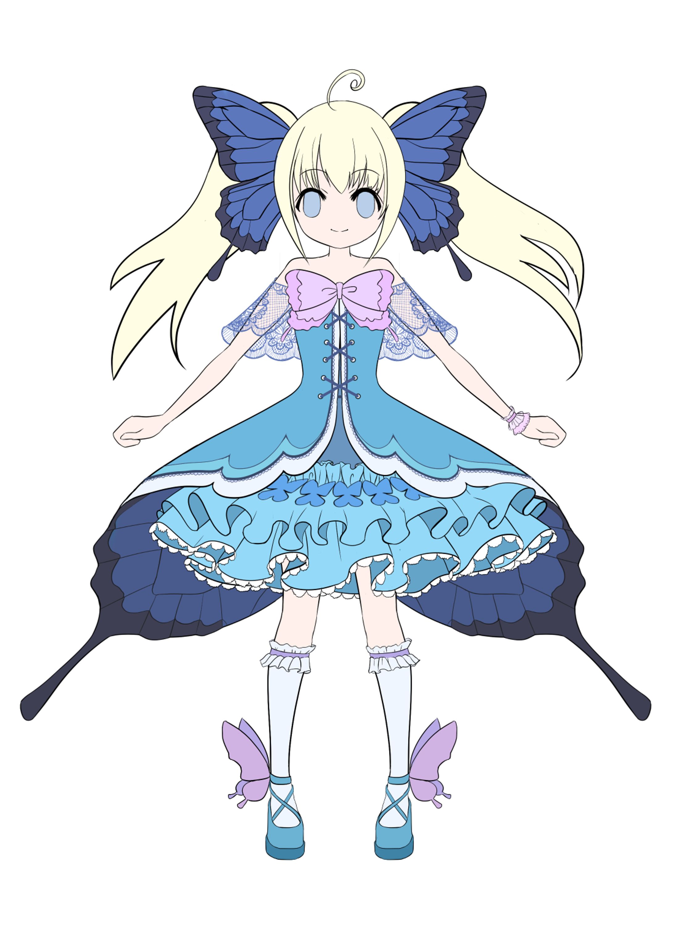 衣装デザイン（ちょうちょ）-1
