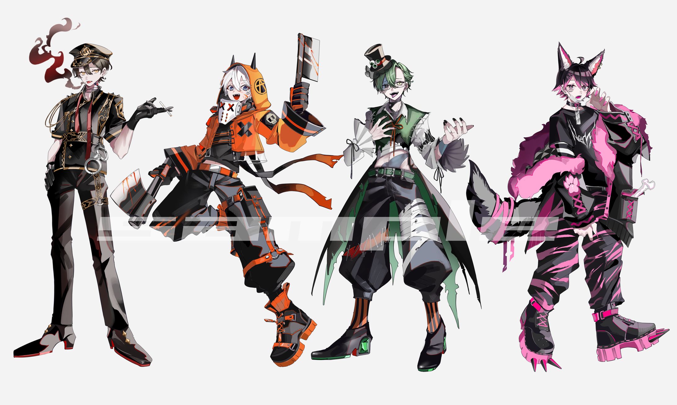 オレ達の遊ビバ！様「Mrs.Pumpkinの滑稽な夢」歌ってみたイラスト