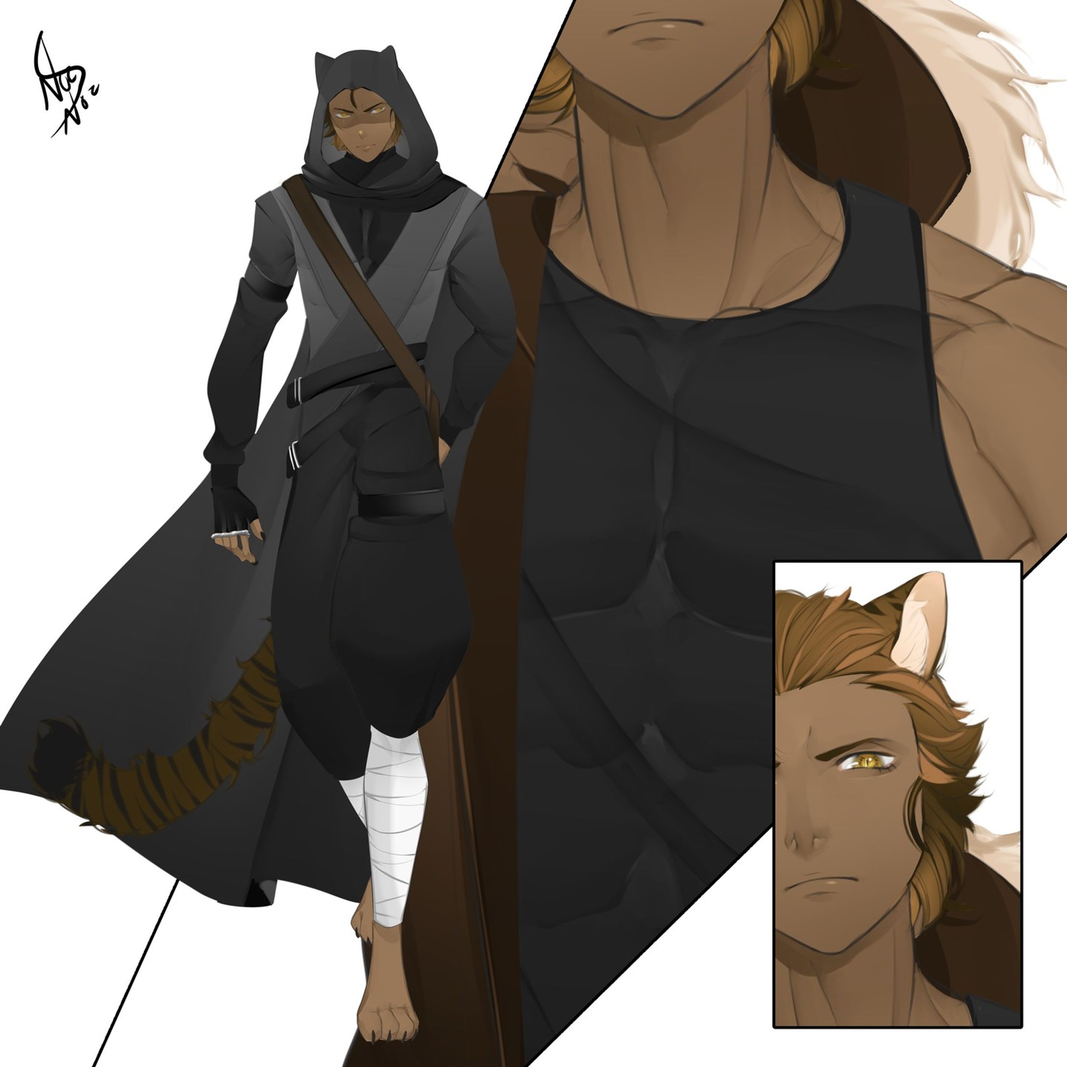 Latest #commission 

#anime #manga #ikemen #kemonomimi #tiger #otome #visualnovel #oc-1