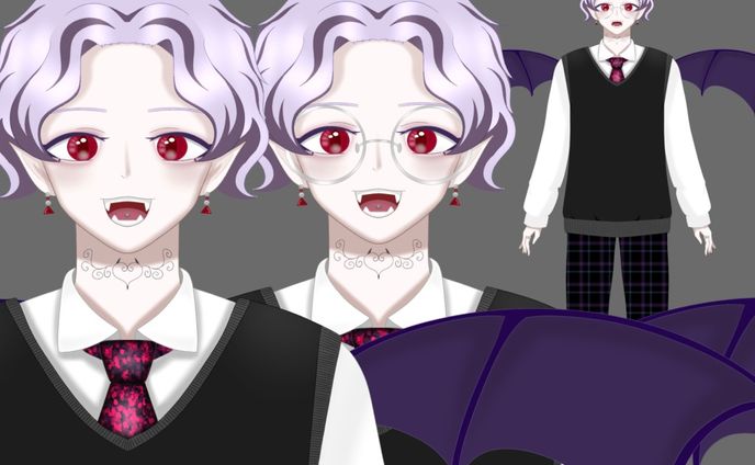 魂募集中　LIVE2D 立ち絵