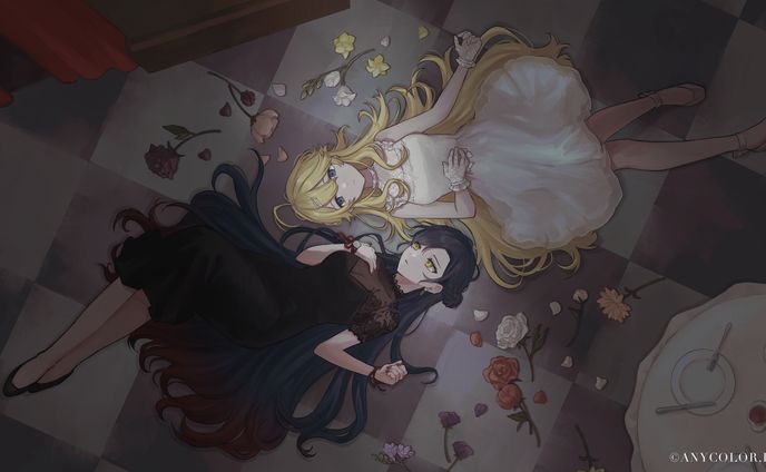 【work】山神カルタ様/東堂コハク様「愛のレンタル(cover)」MVイラスト