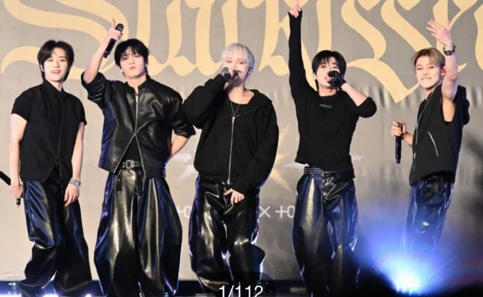 TOMORROW X TOGETHER・BEOMGYU「HYDEさんが提供してくれた曲はドキドキするような危うさが魅力」〈日本3rdアルバム『Starkissed』ショーケース〉