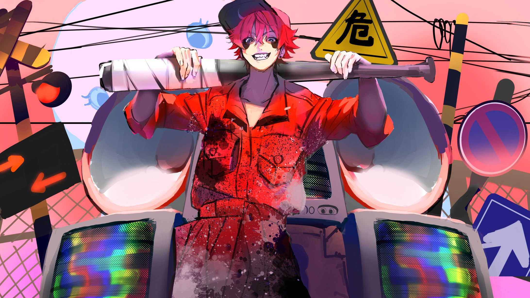 歌ってみた動画用イラスト-1