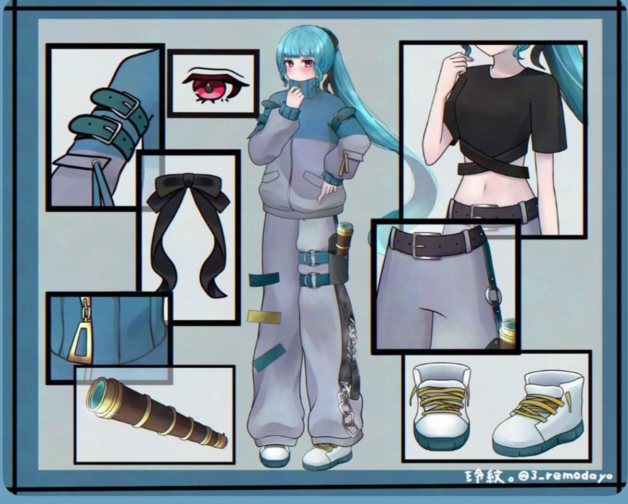【ご依頼】立ち絵＆表情差分＆キャラデザ 2024/12/23-1
