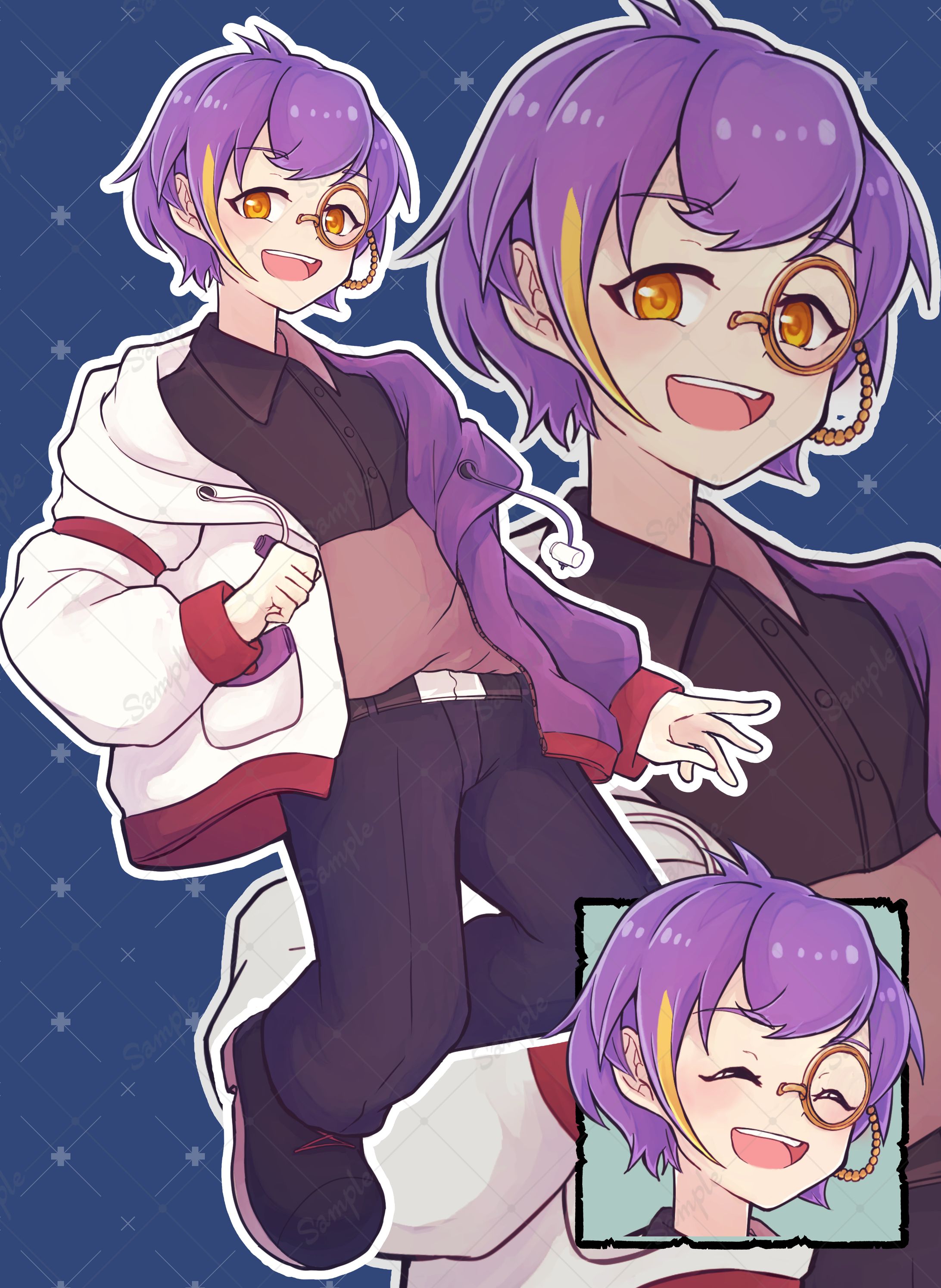【ご依頼】立ち絵・表情差分-1