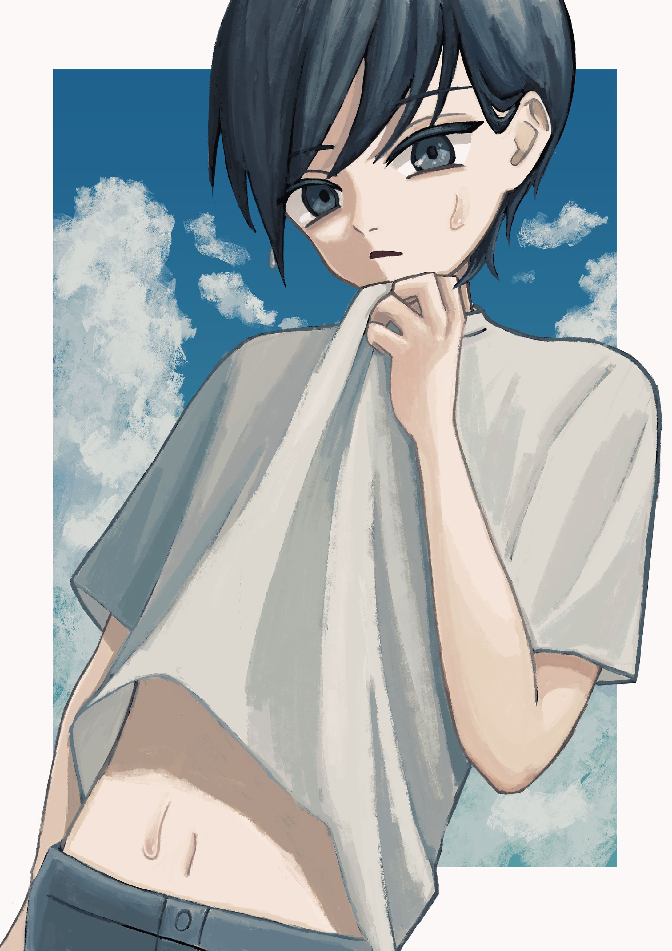 暑いね-1