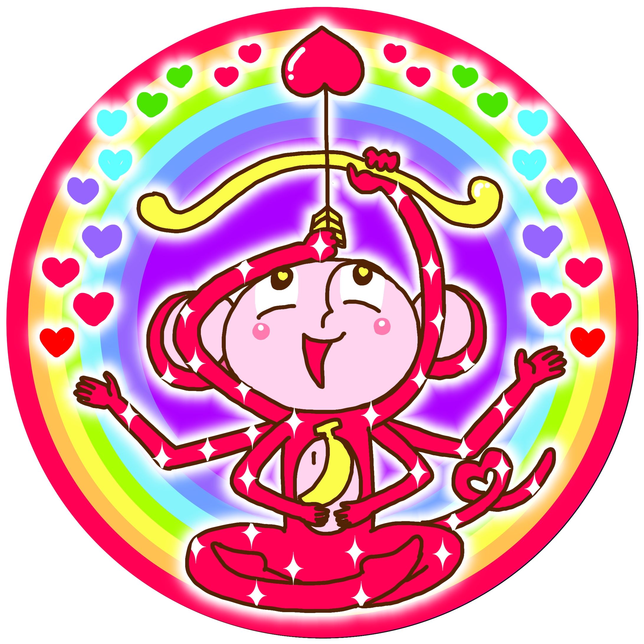 オリジナルキャラクター(さる子)-1