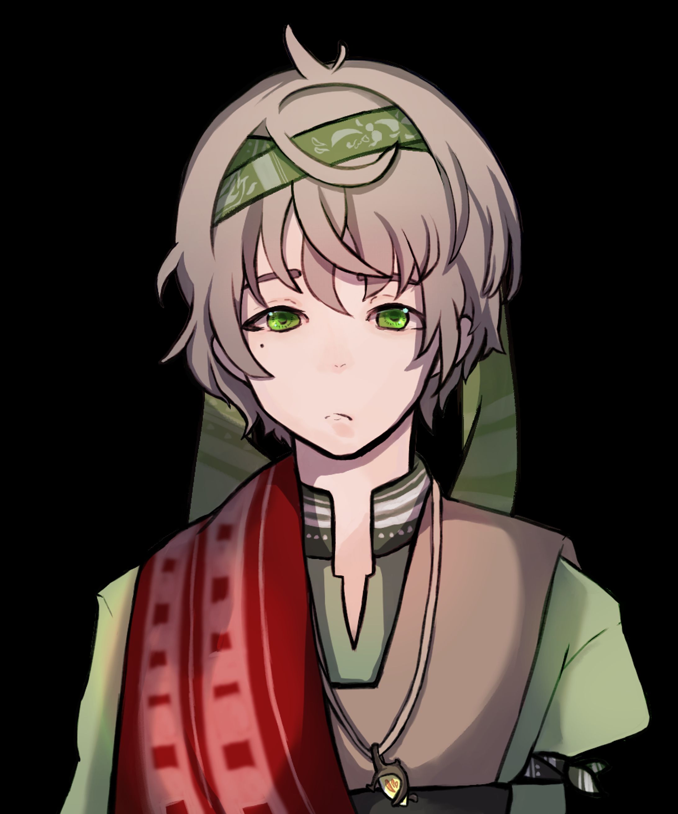 民族衣装の少年-1