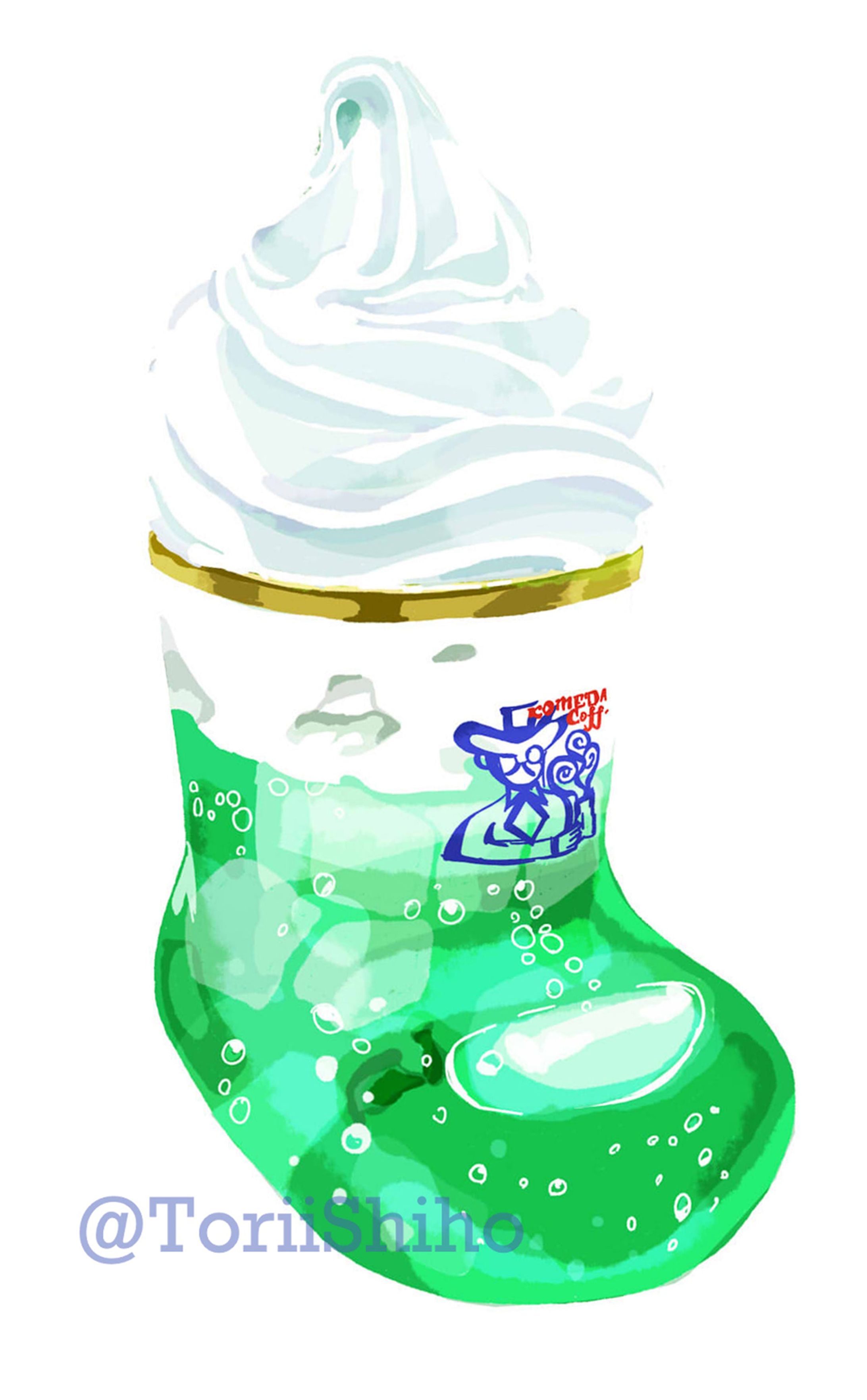 クリームソーダ(オリジナル)-1