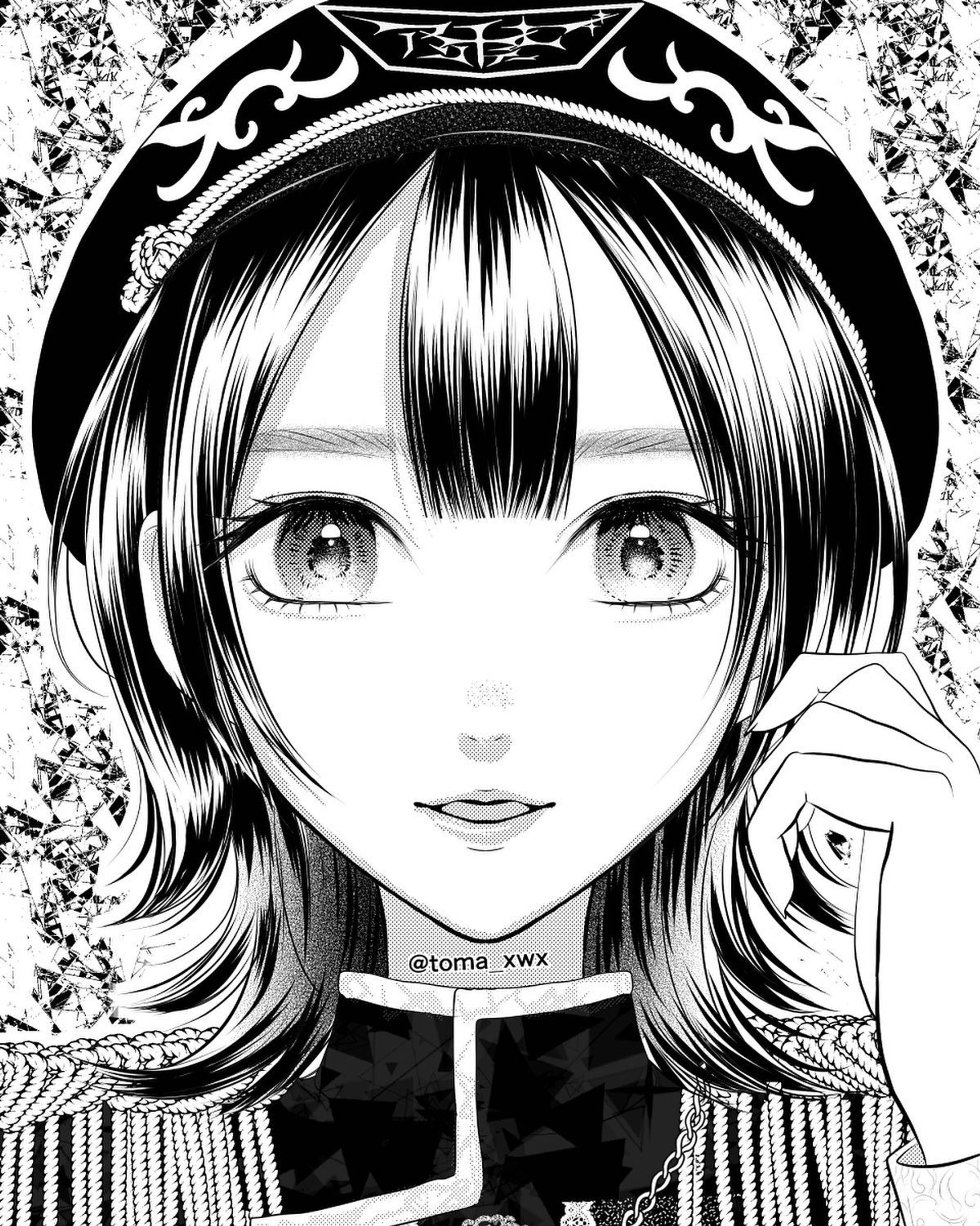 アイドル 似顔絵-1