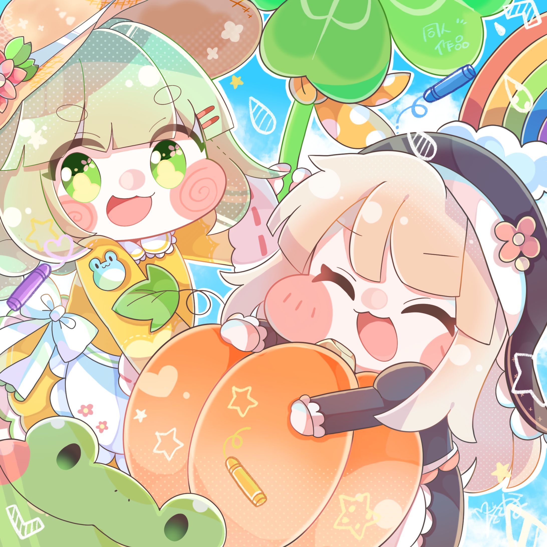 【二次創作】トリッカルイラストコンテストイラスト-1