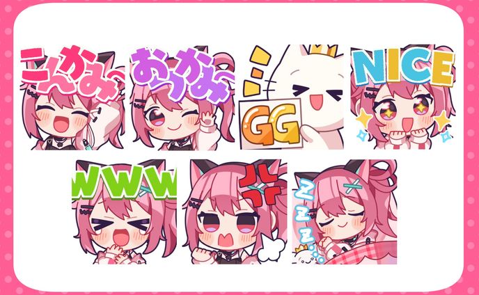 Vlash 神谷ねこ様 スタンプ