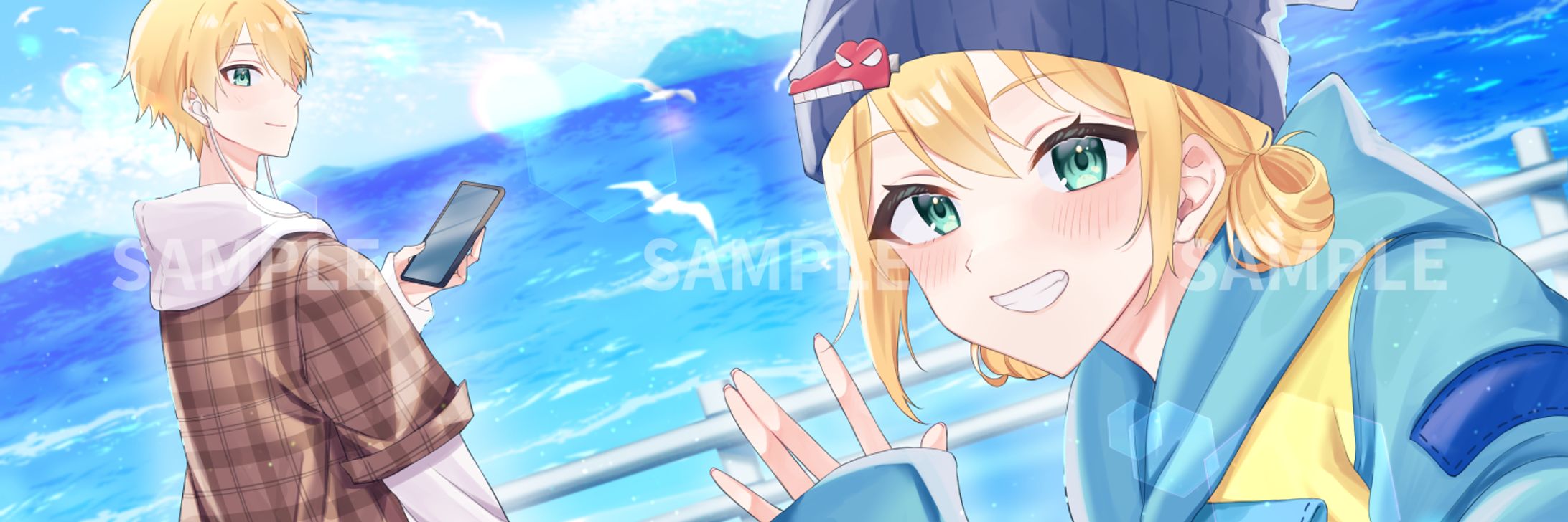 【依頼絵】SNSヘッダー-1