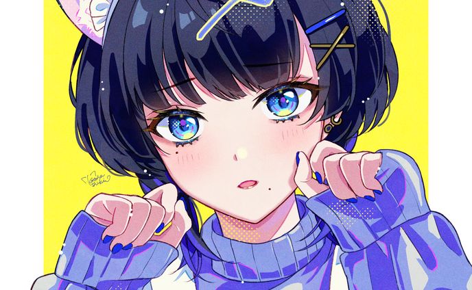 代理キャラ「色華」【ジャージメイド】