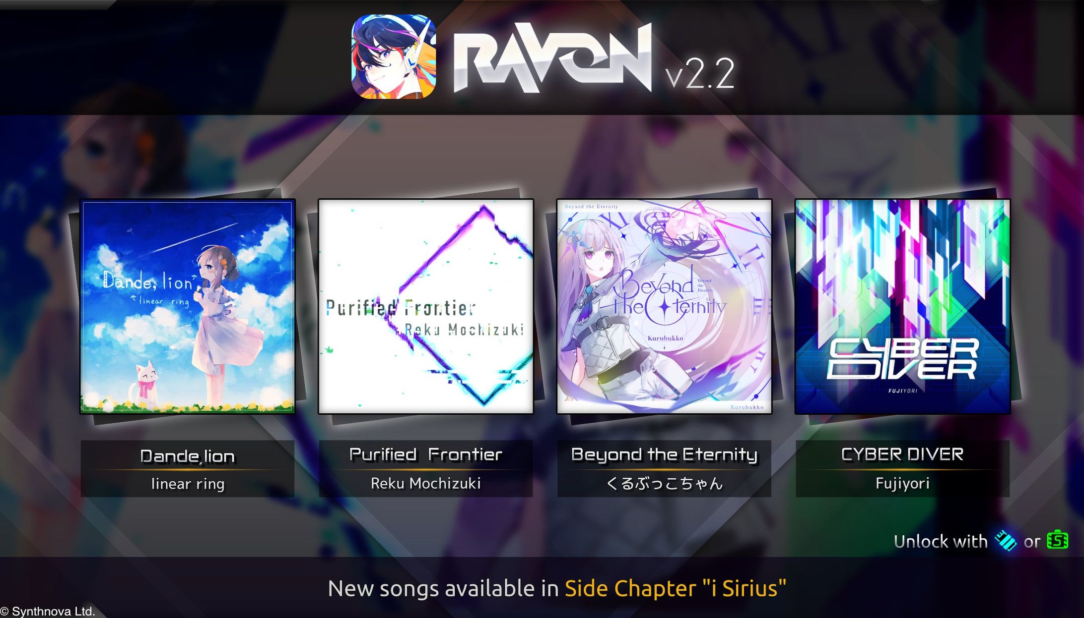 Synthnova様『RAVON』楽曲提供-1