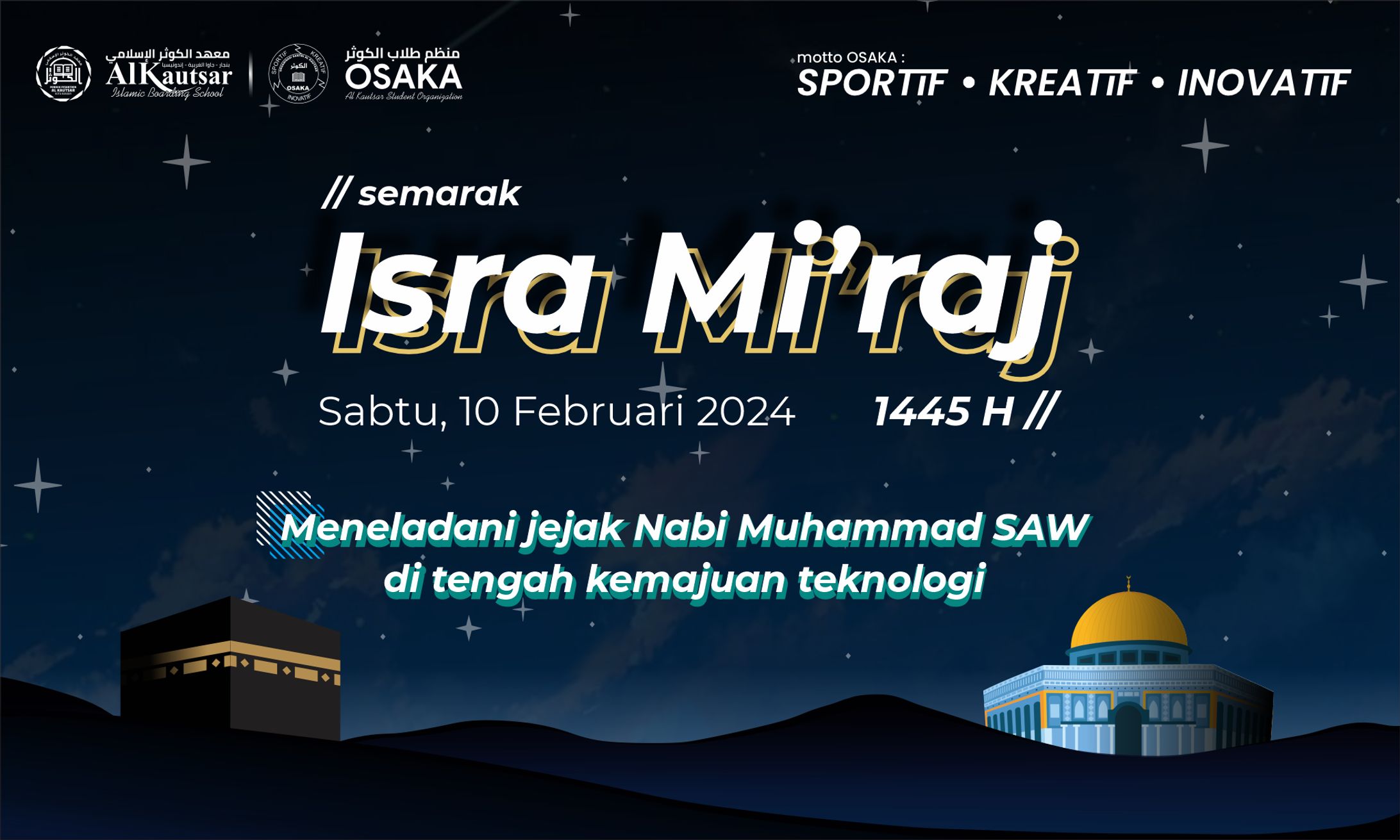 Isra Mi'raj (Rajaban) 2024-1