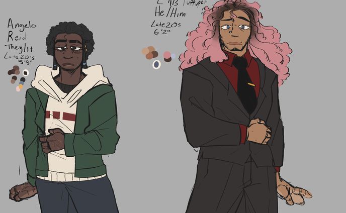 Angelo and Ellis[casual clothes], Sidestep and Puppeteer