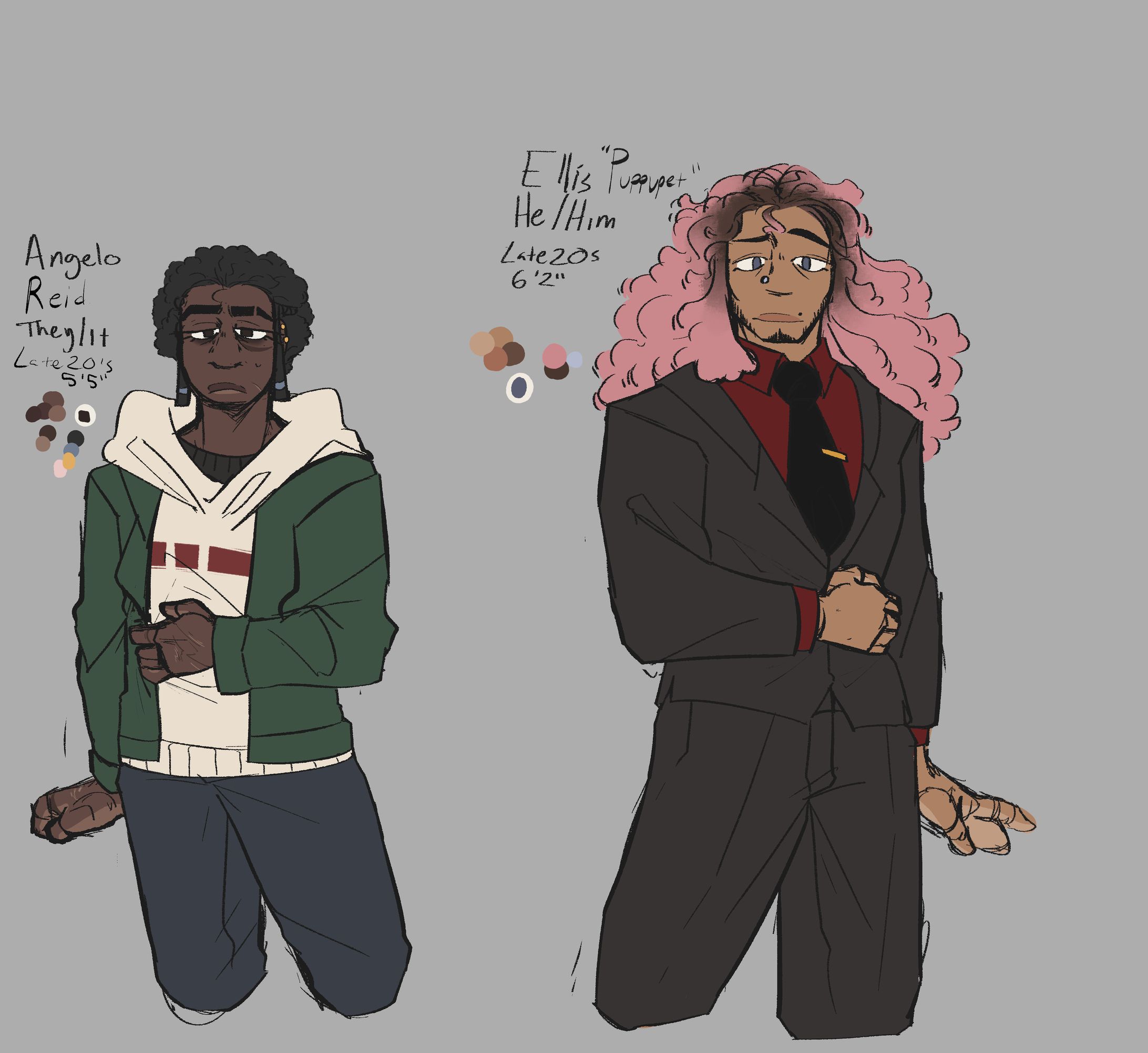 Angelo and Ellis[casual clothes], Sidestep and Puppeteer-1