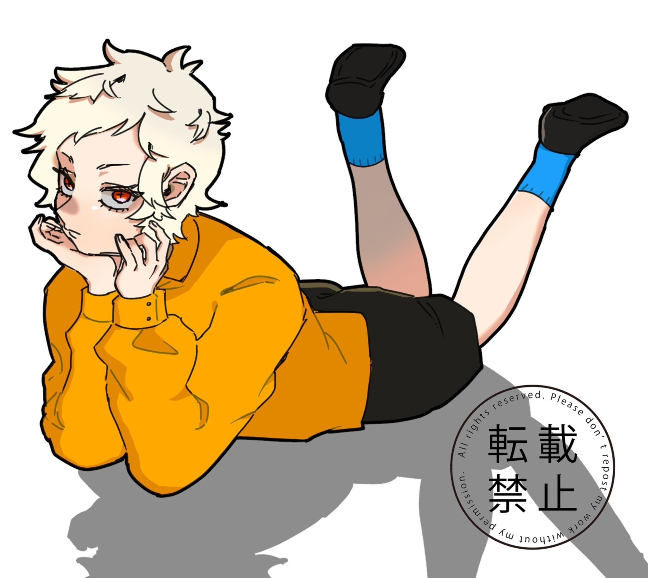 【オリジナルイラスト】創作くん_イラスト-1