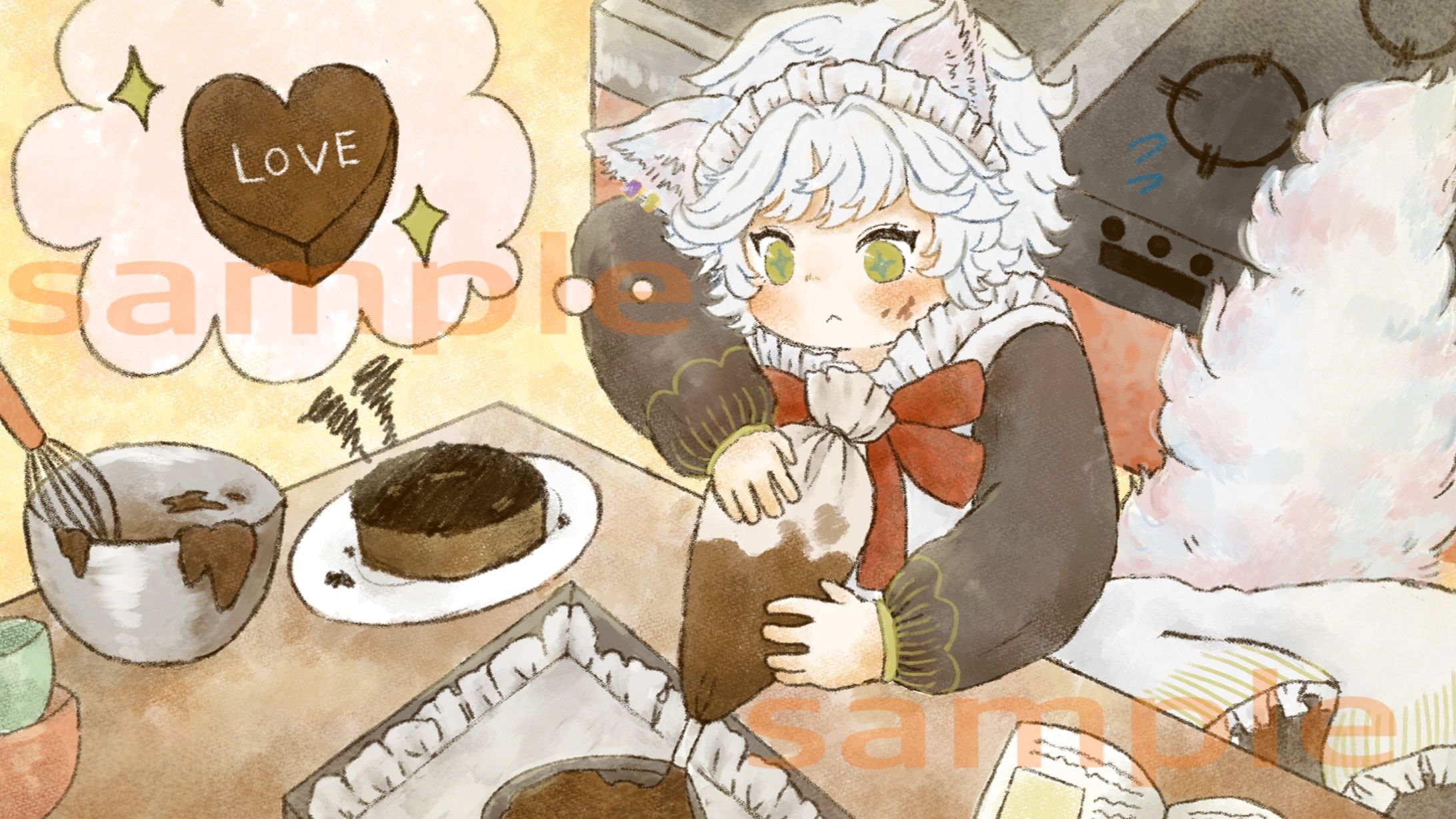 【ご依頼】バレンタインイラスト-1