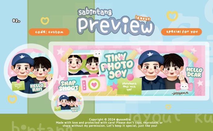custom layout chibi
